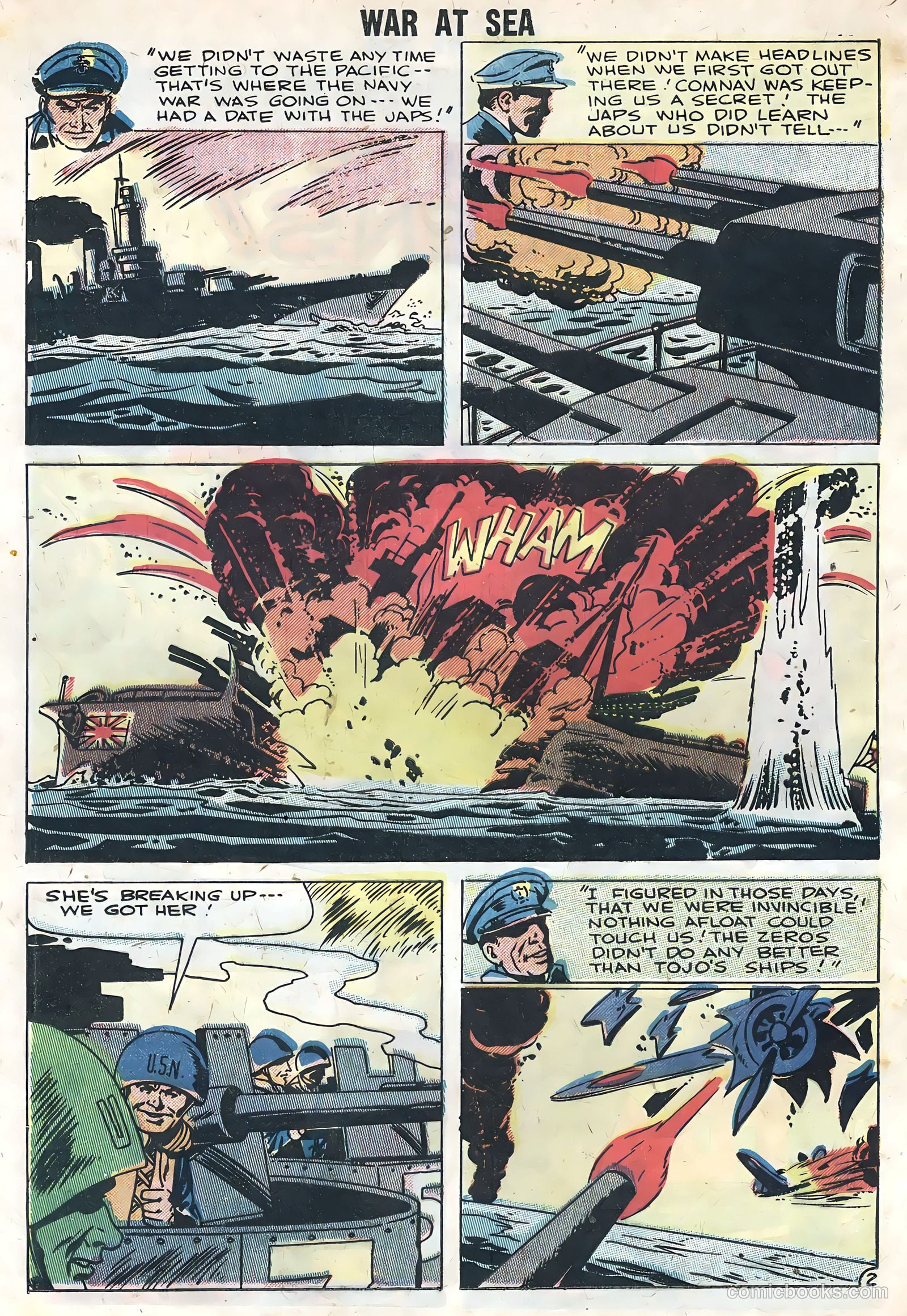 War at Sea #26 (1958) — page 24 of 36