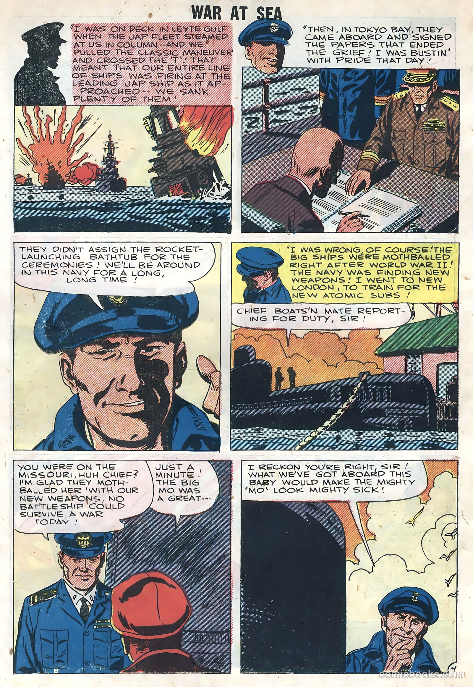 War at Sea #26 (1958) — page 26 of 36