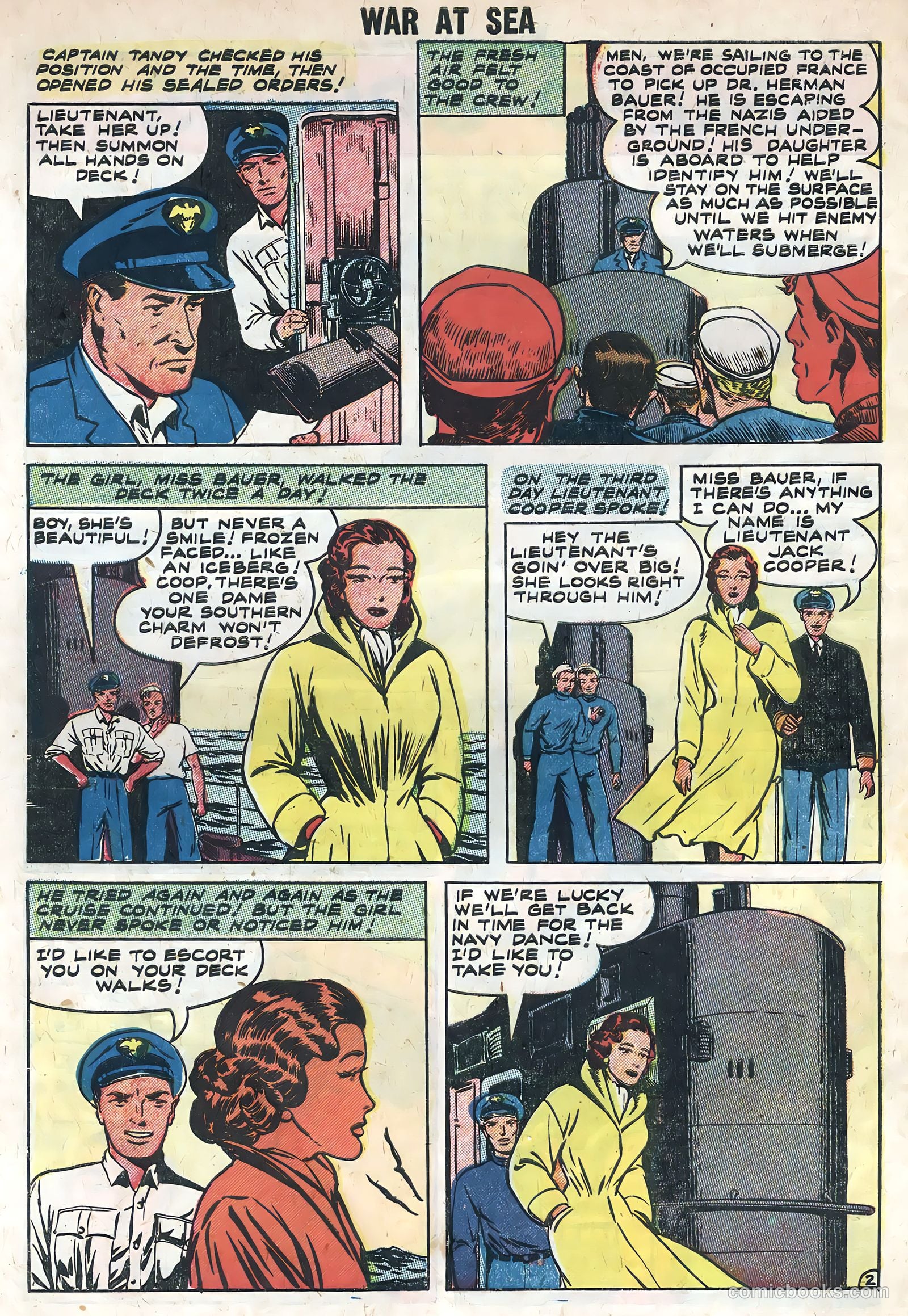 War at Sea #26 (1958) — page 30 of 36