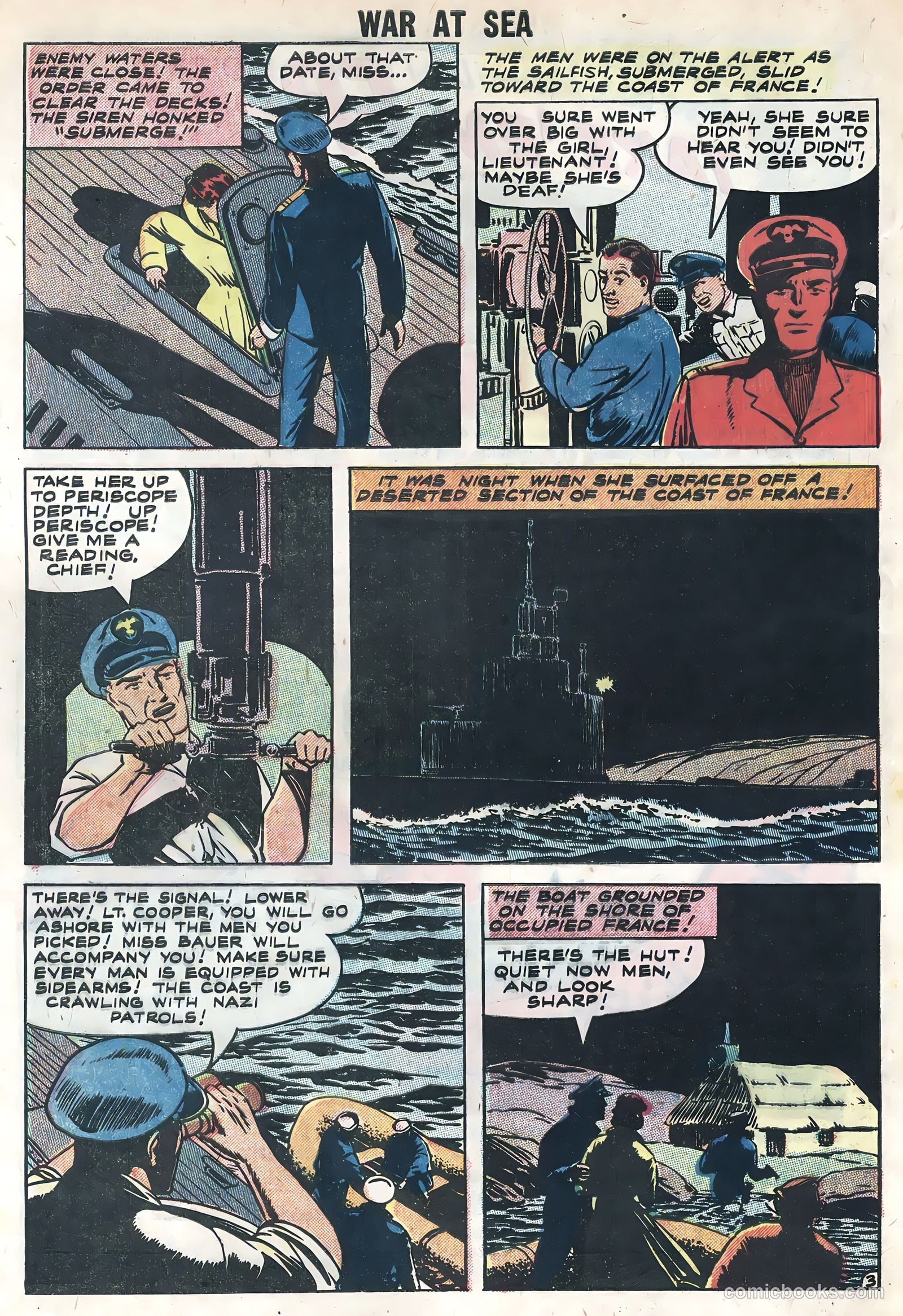 War at Sea #26 (1958) — page 32 of 36