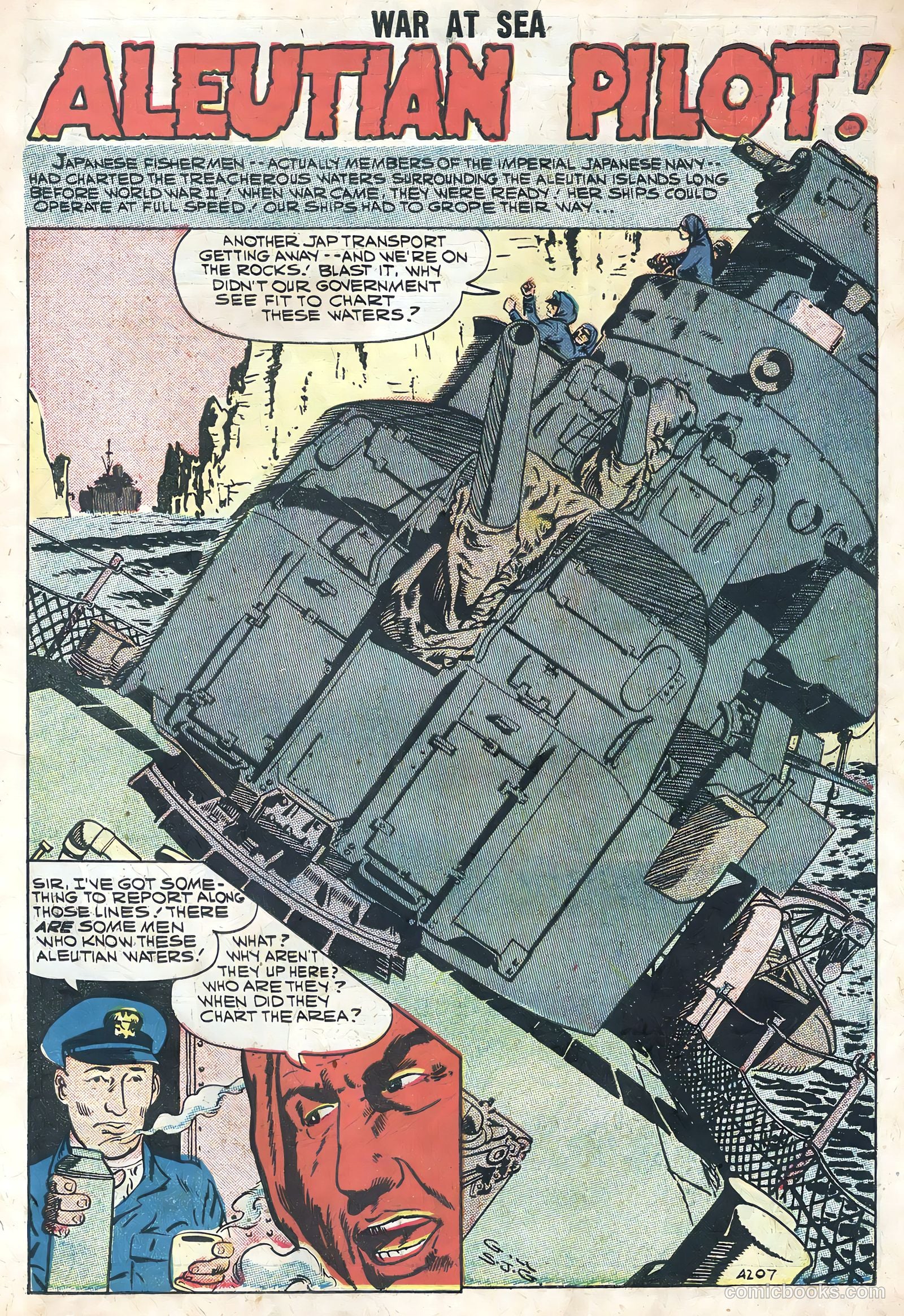 War at Sea #27 (1958) — page 3 of 36