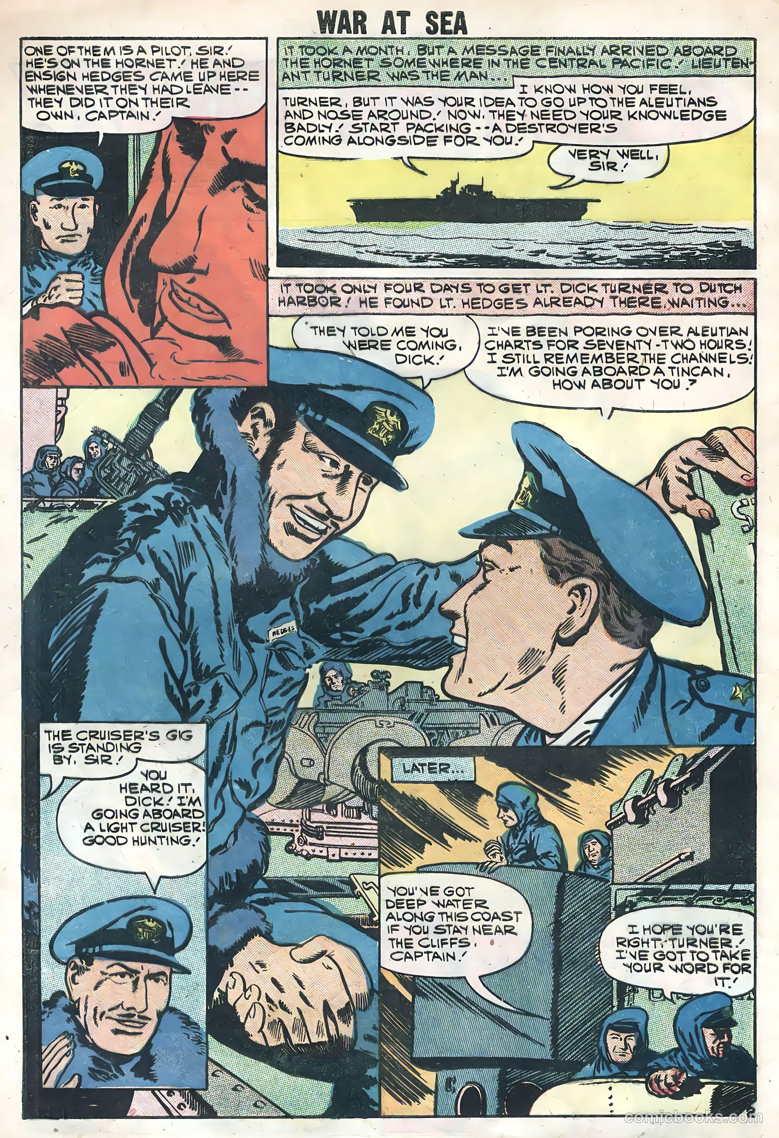 War at Sea #27 (1958) — page 4 of 36