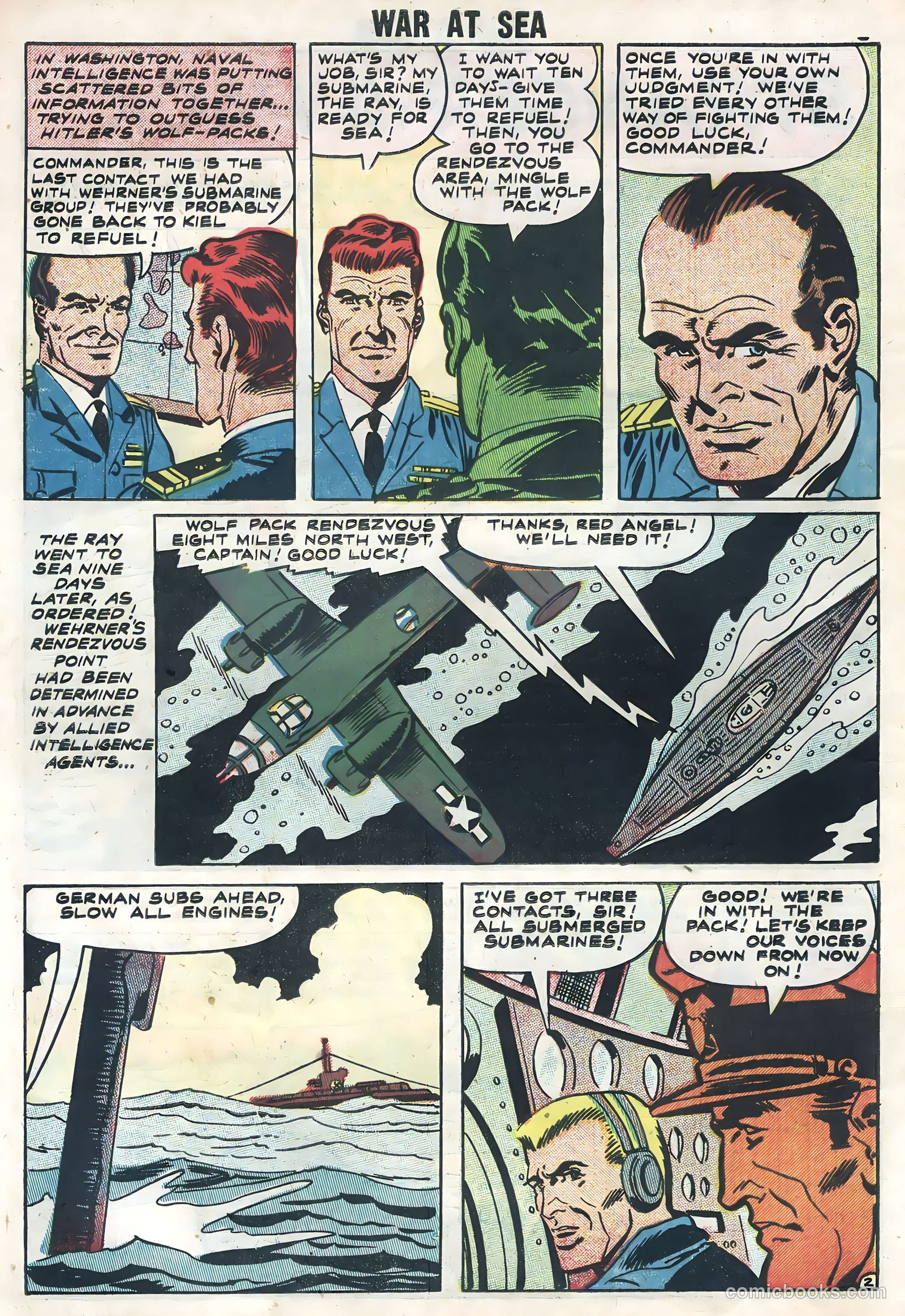 War at Sea #27 (1958) — page 10 of 36
