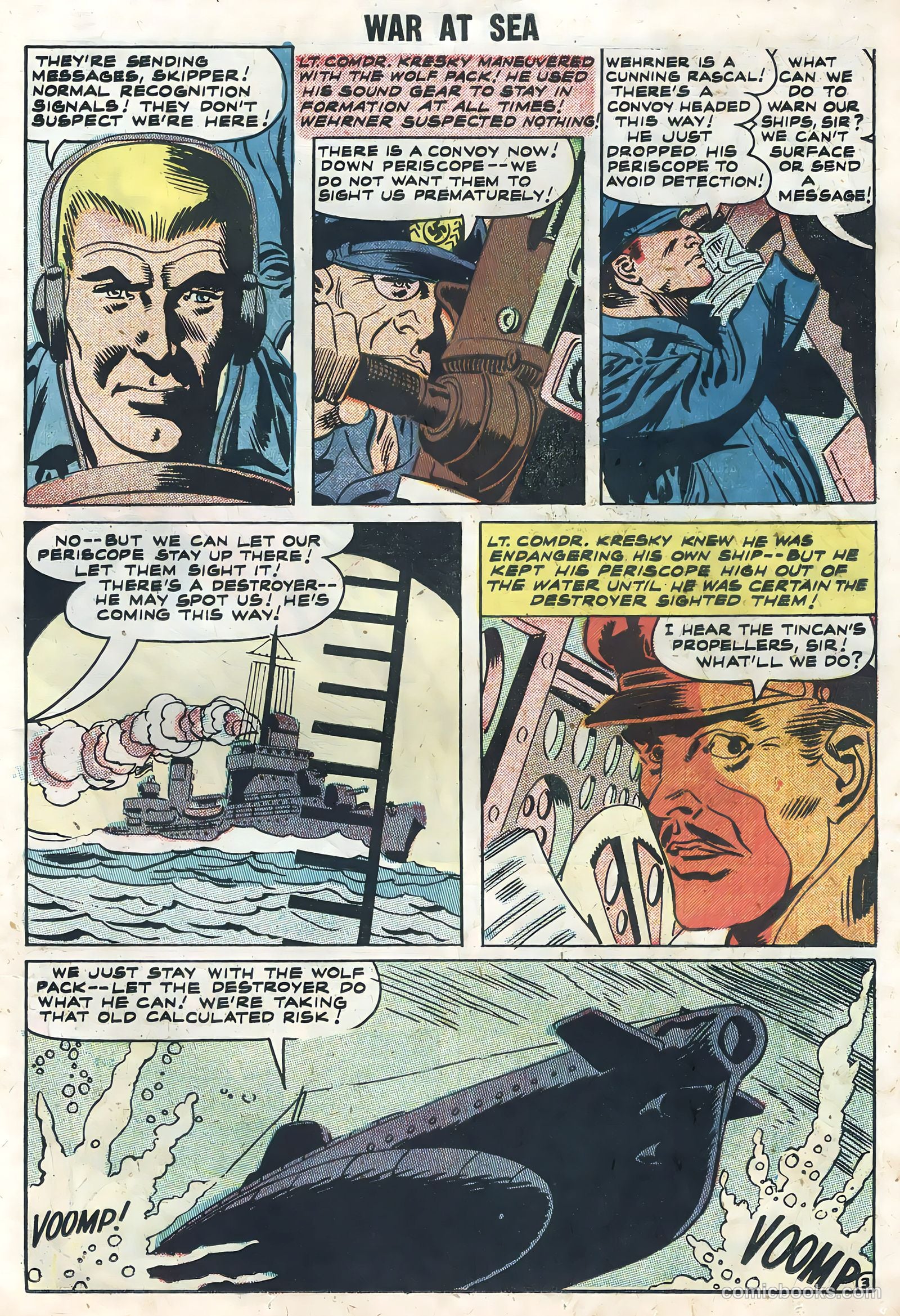 War at Sea #27 (1958) — page 11 of 36