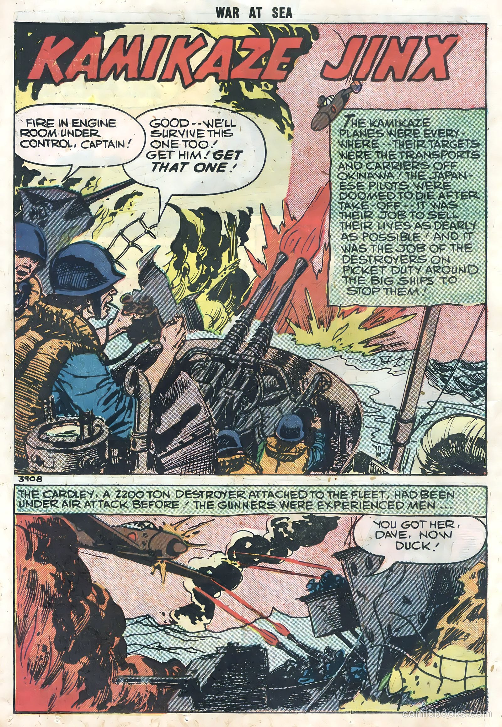 War at Sea #27 (1958) — page 14 of 36