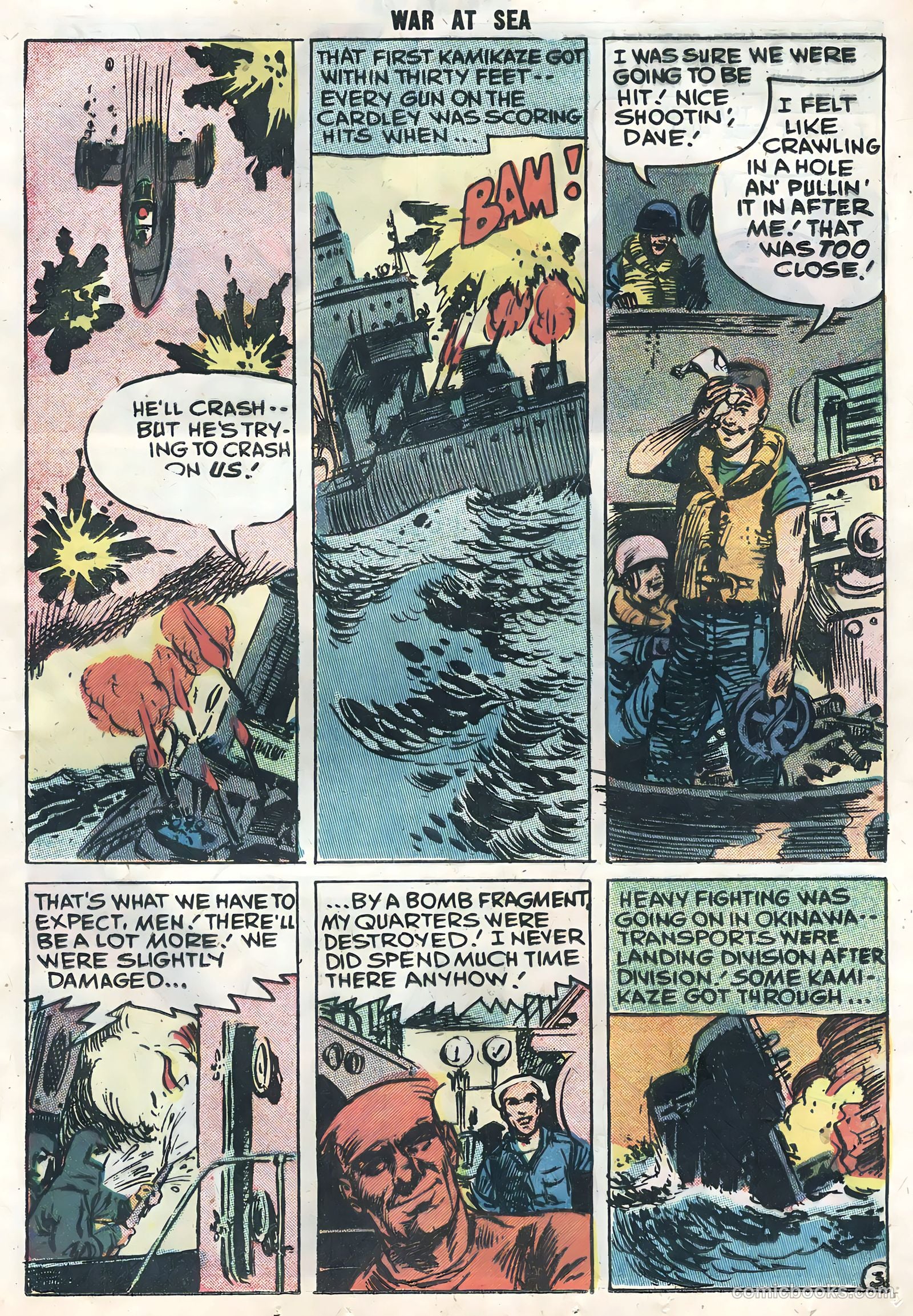 War at Sea #27 (1958) — page 17 of 36