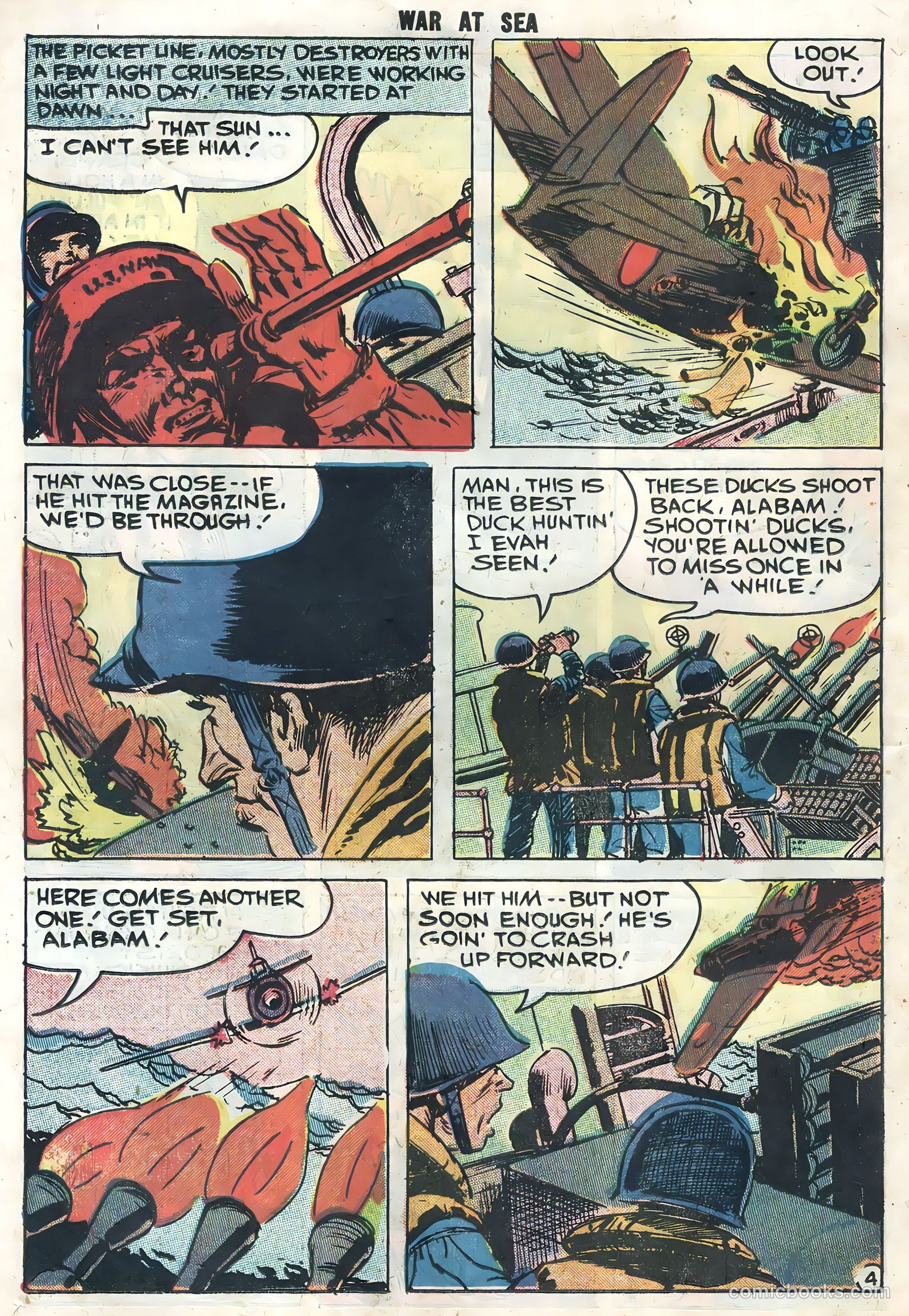 War at Sea #27 (1958) — page 18 of 36