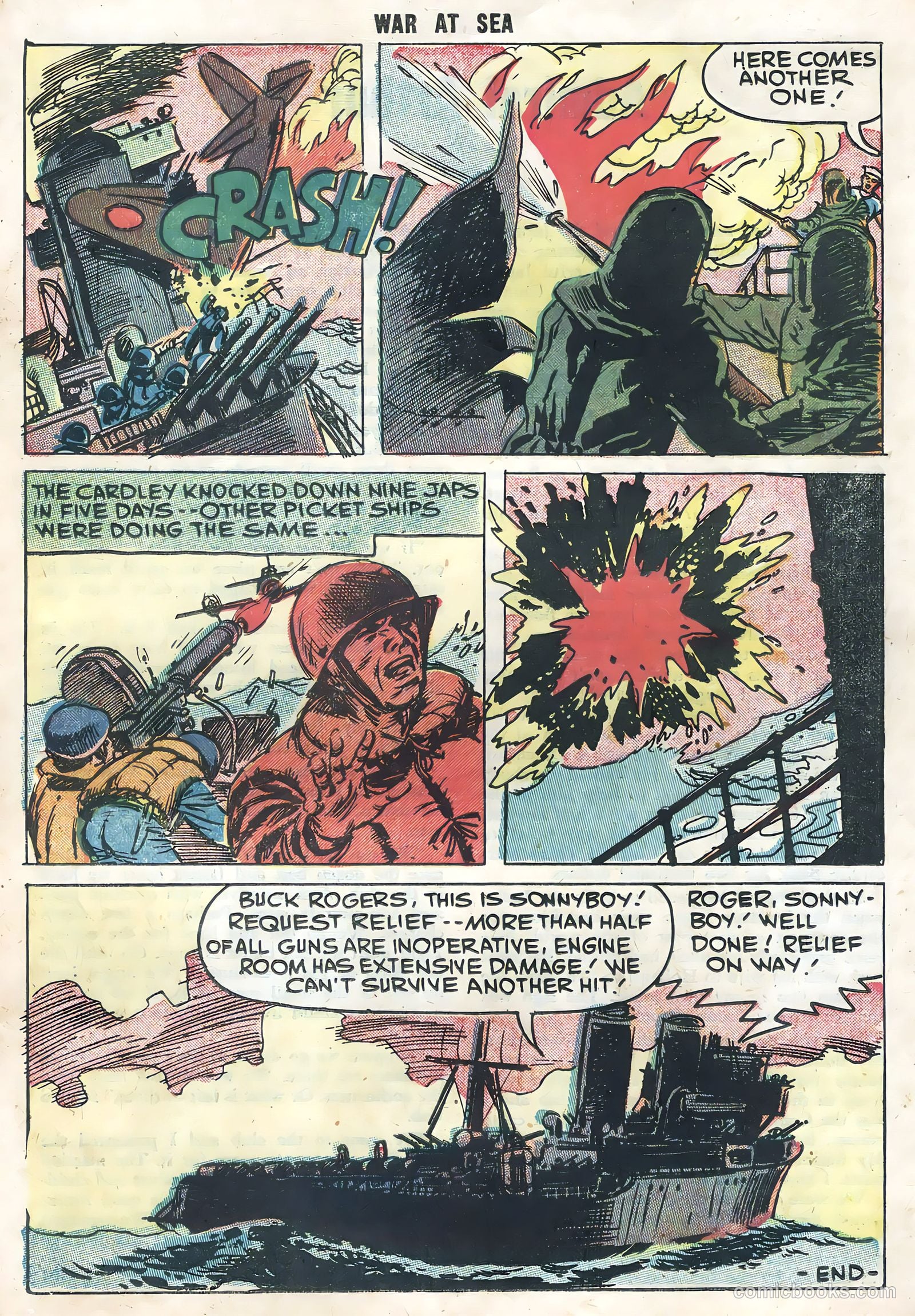 War at Sea #27 (1958) — page 19 of 36