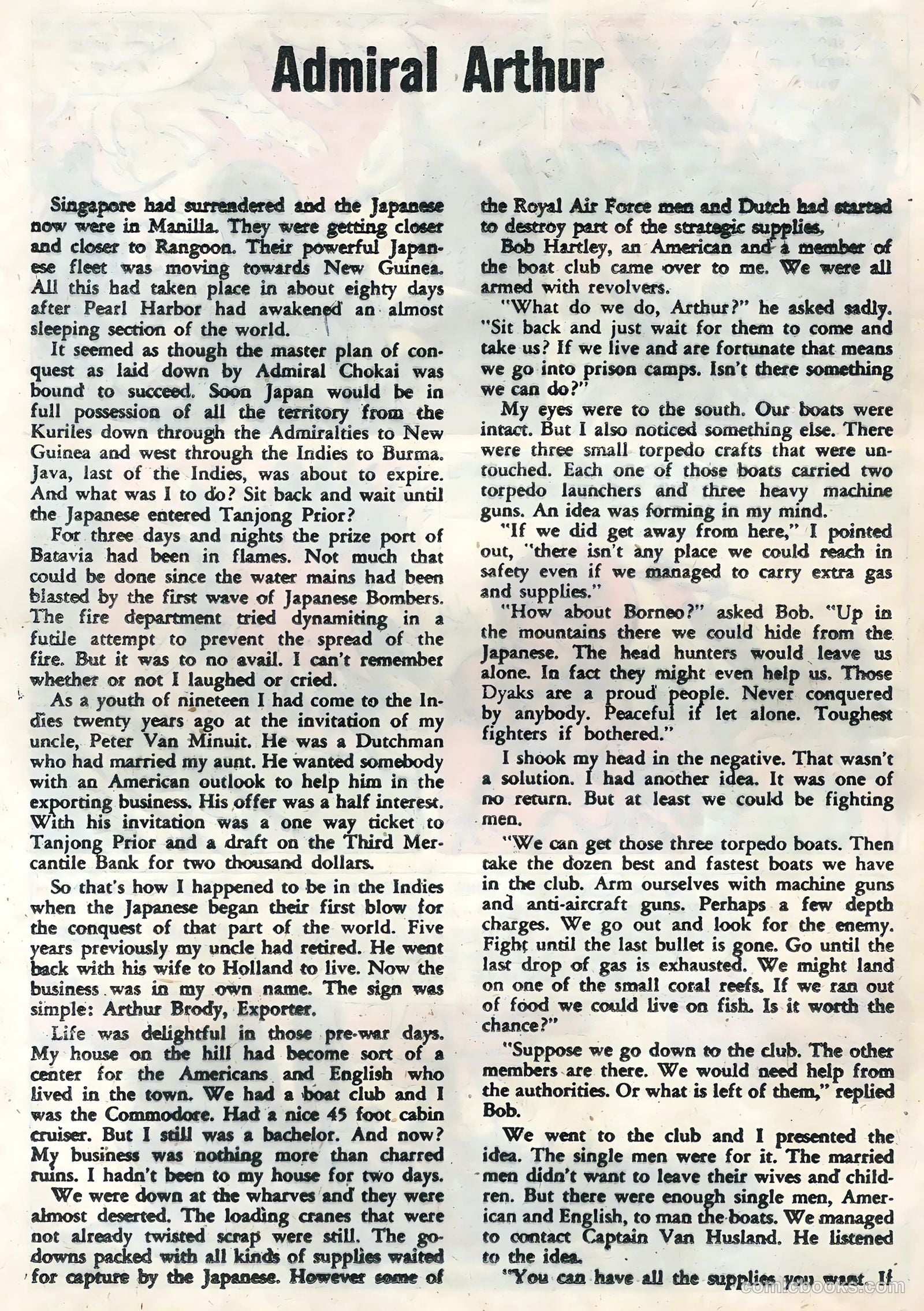 War at Sea #27 (1958) — page 20 of 36