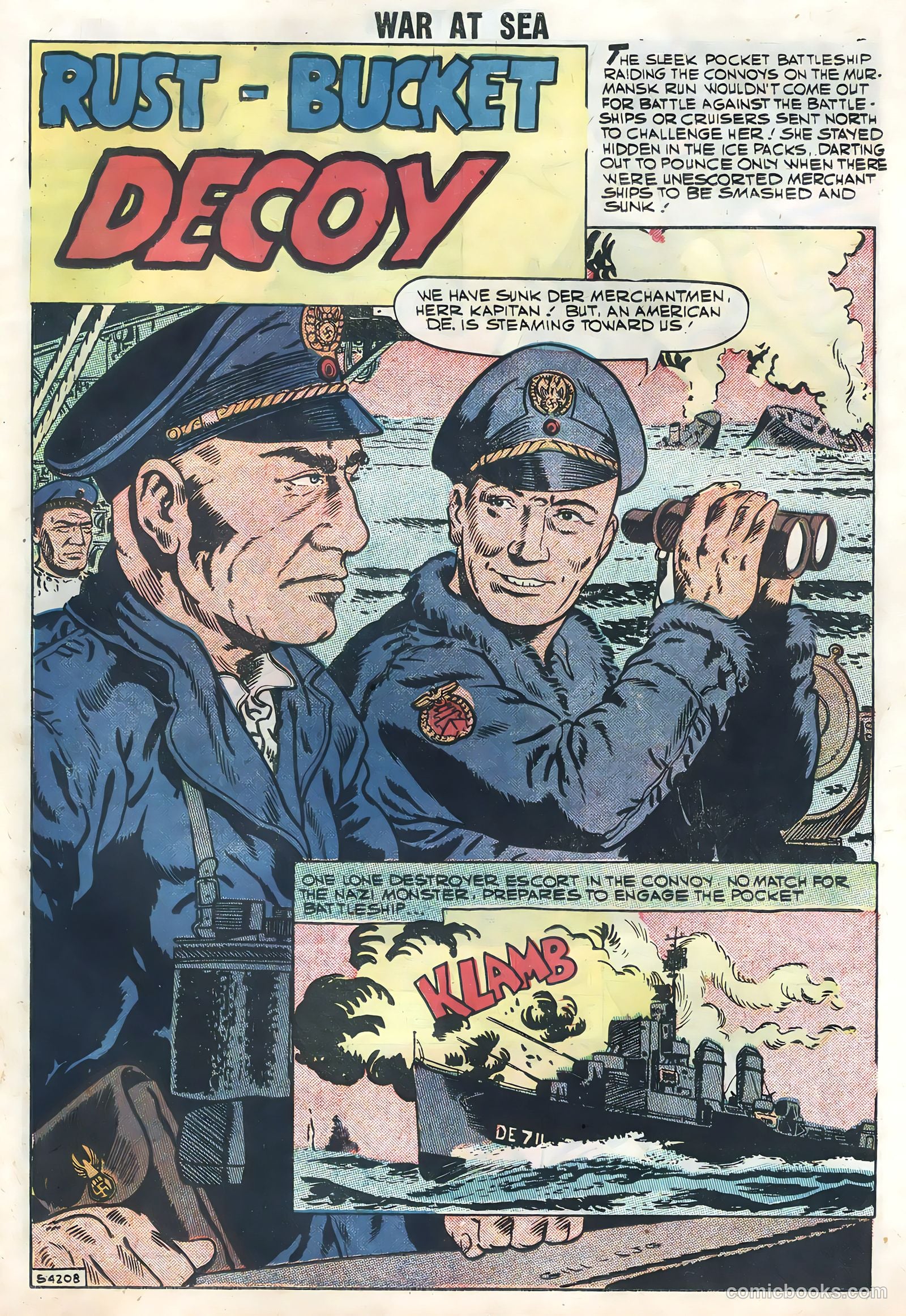 War at Sea #27 (1958) — page 23 of 36
