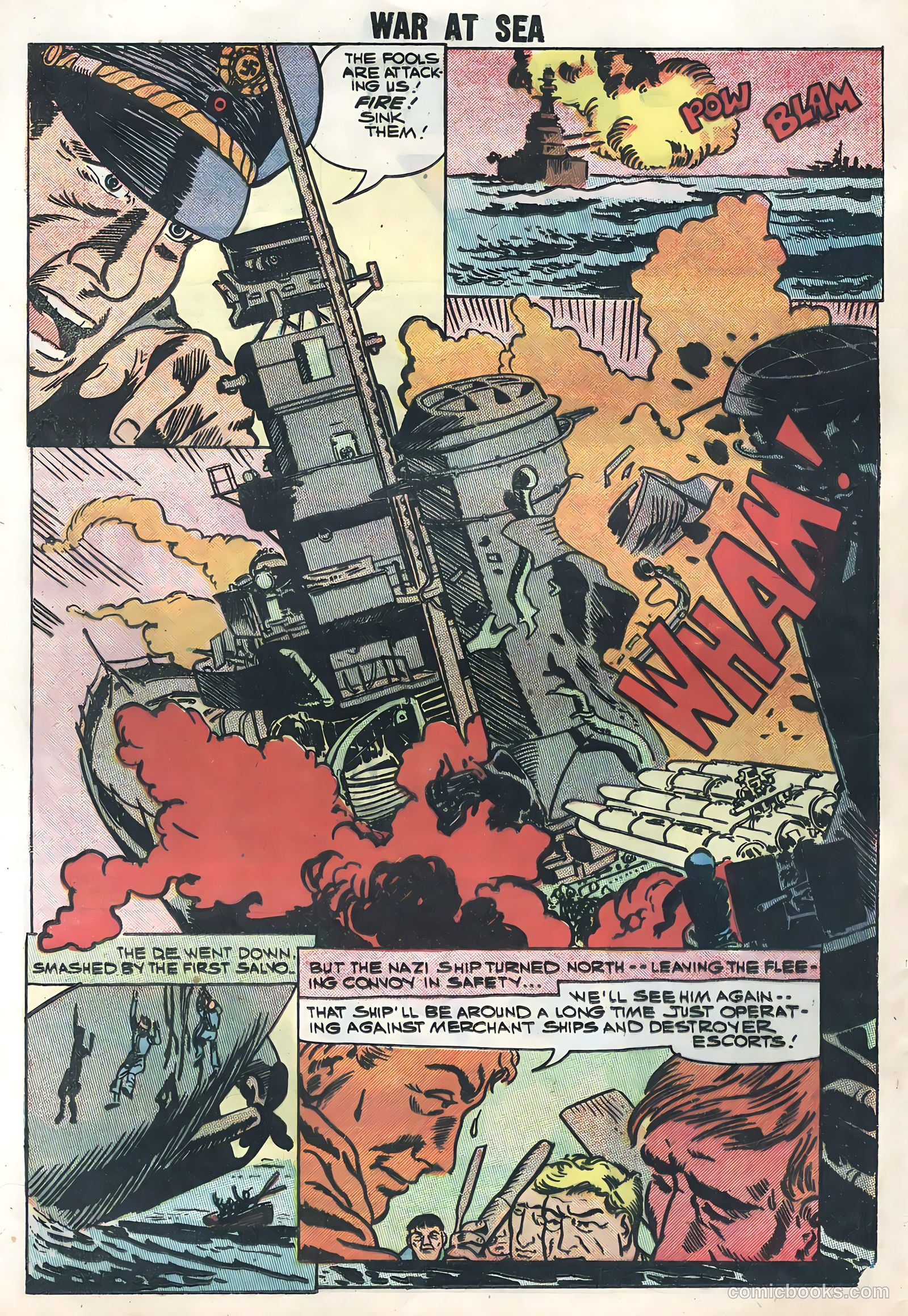 War at Sea #27 (1958) — page 24 of 36