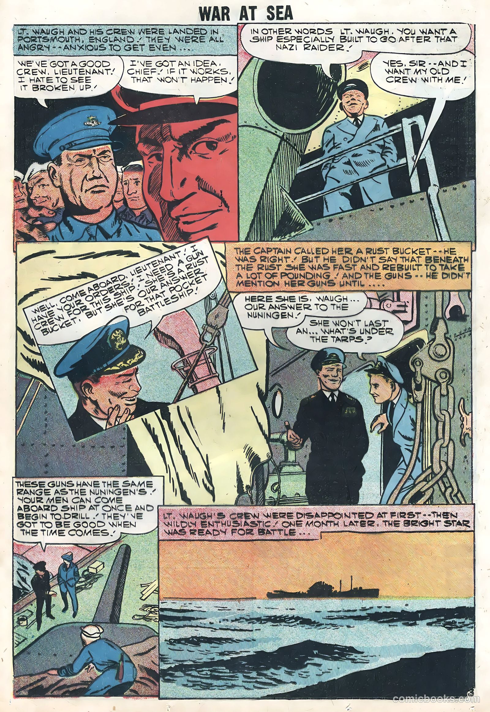War at Sea #27 (1958) — page 25 of 36