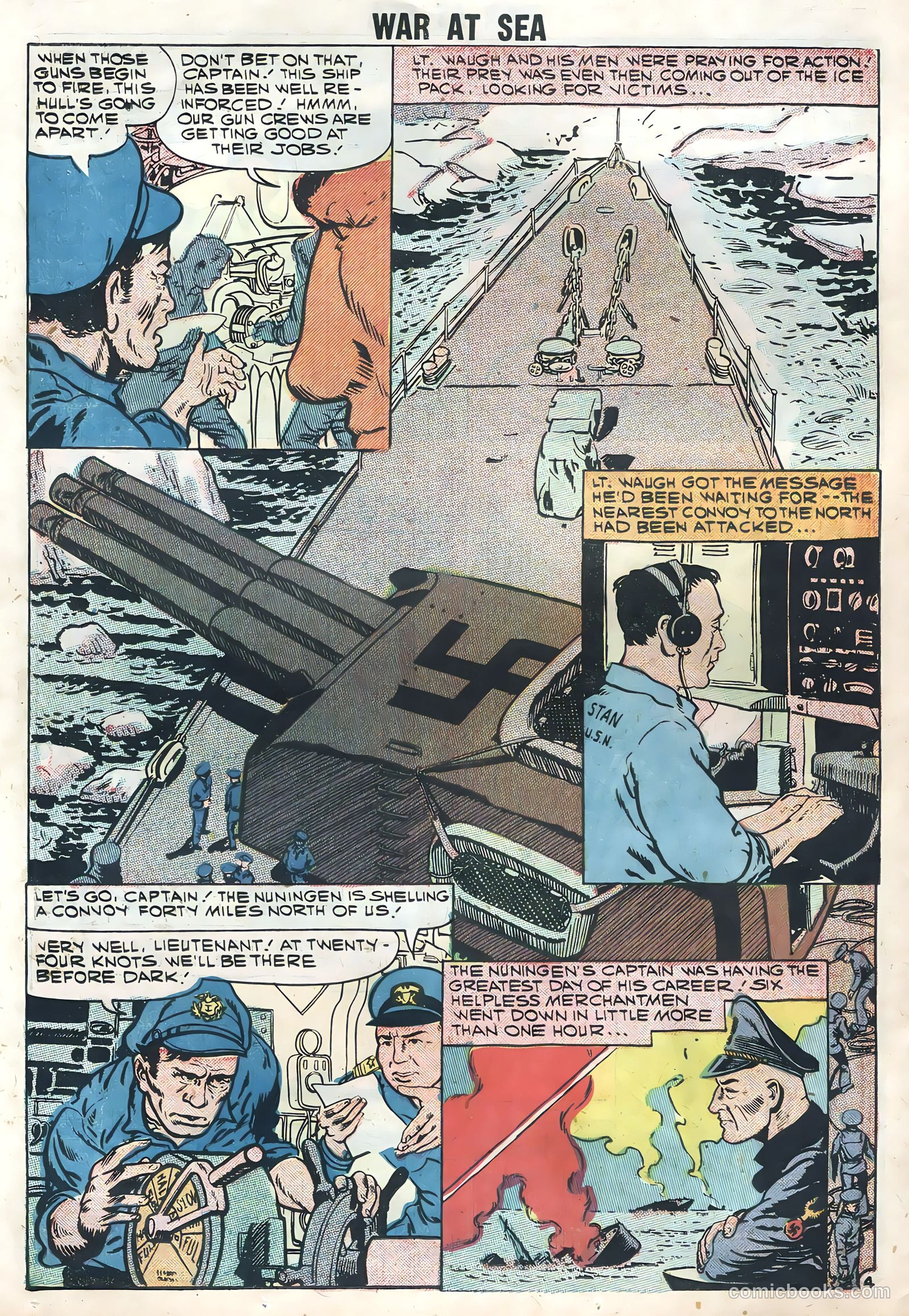 War at Sea #27 (1958) — page 26 of 36