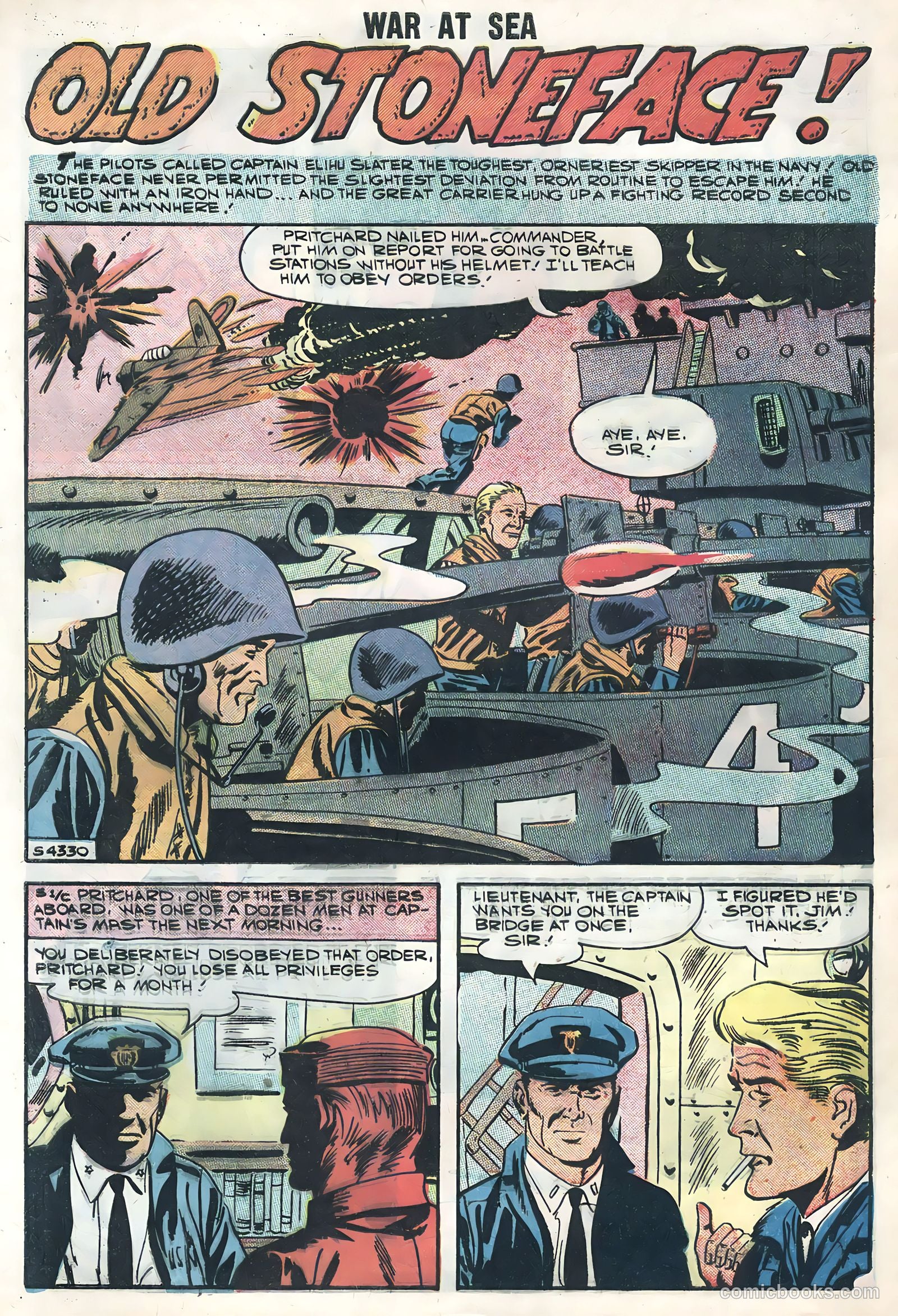 War at Sea #27 (1958) — page 28 of 36
