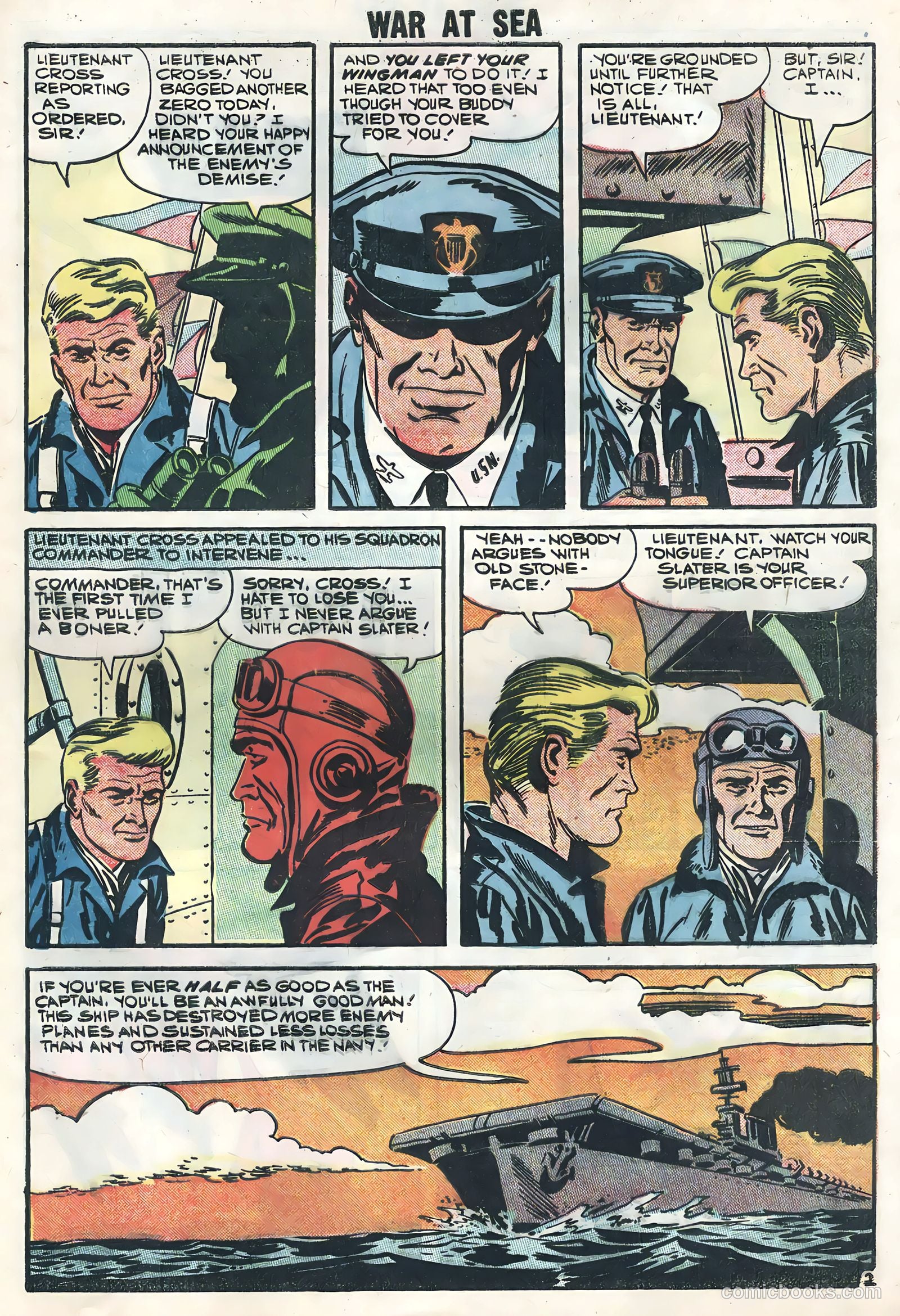 War at Sea #27 (1958) — page 29 of 36