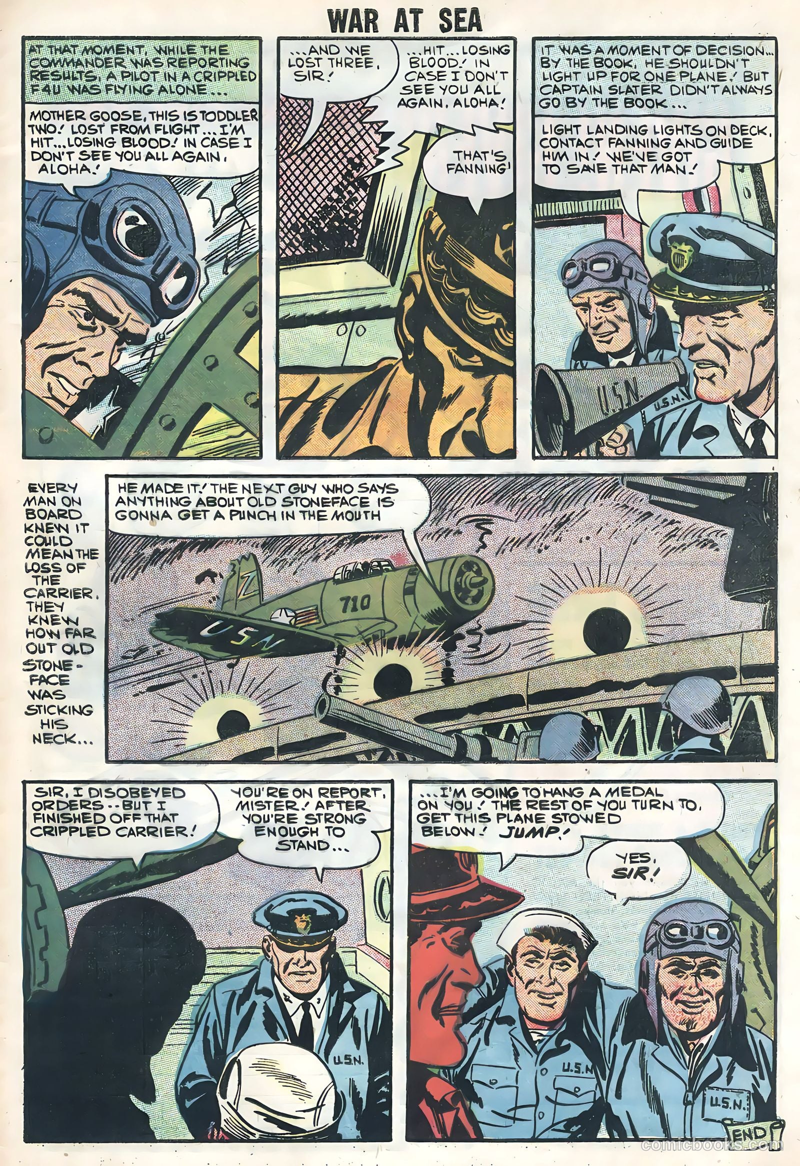 War at Sea #27 (1958) — page 33 of 36