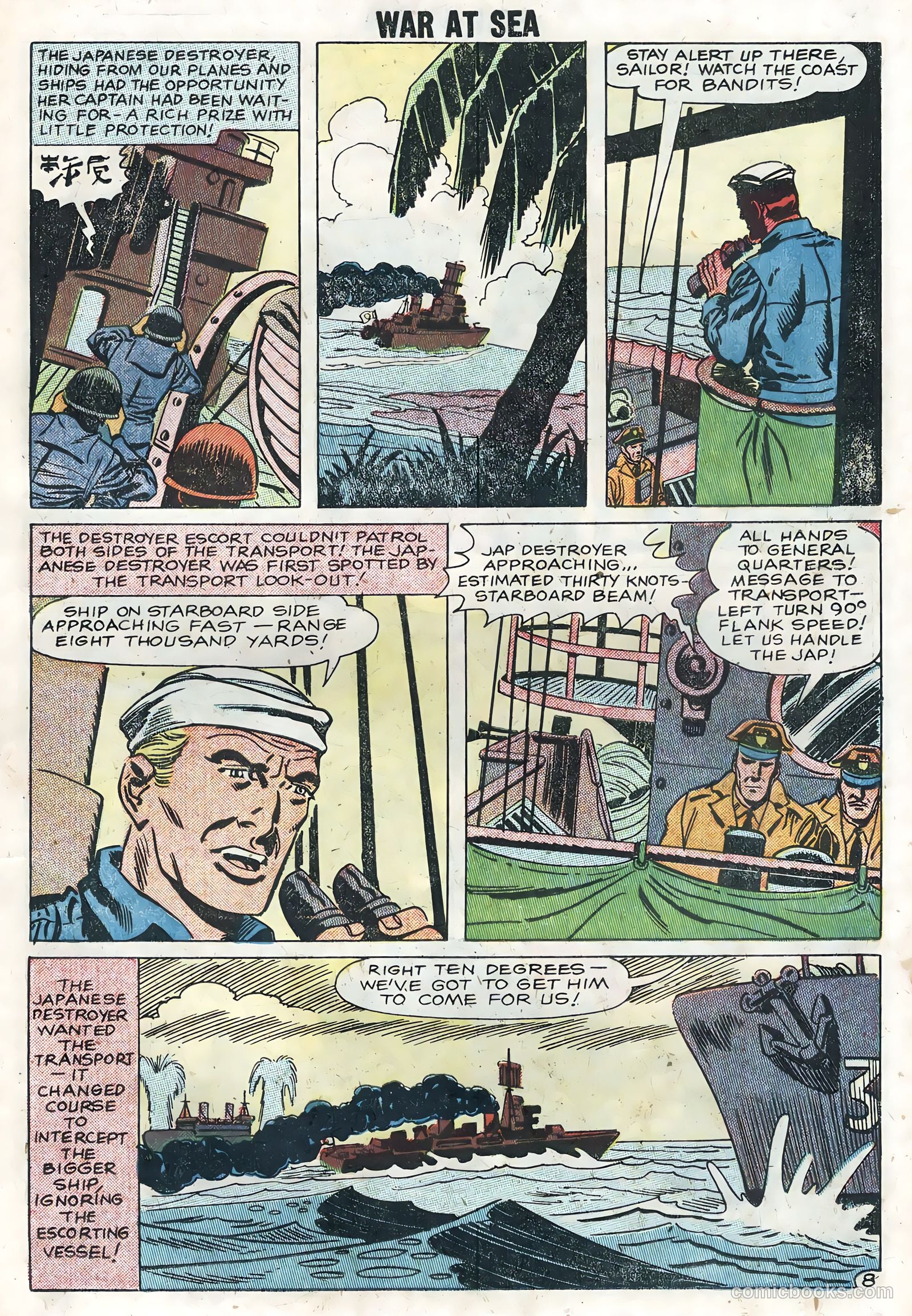 War at Sea #28 (1958) — page 11 of 36