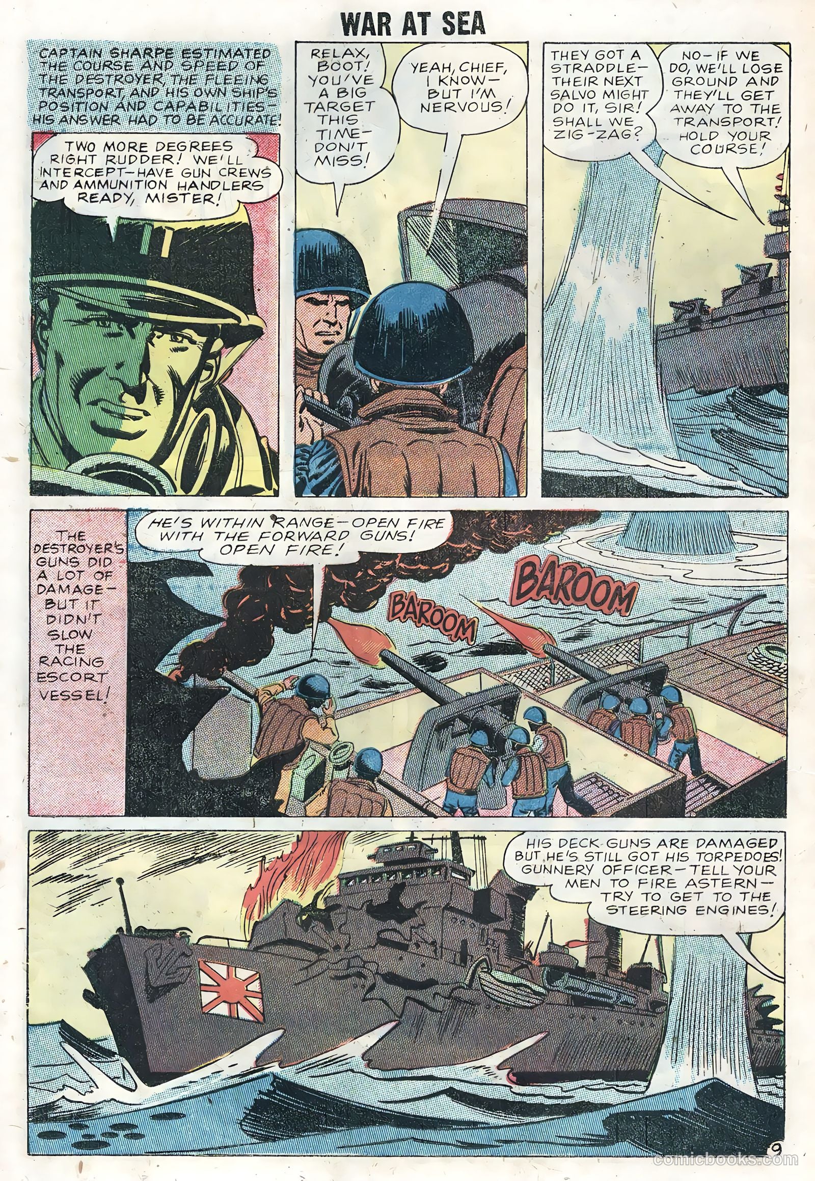 War at Sea #28 (1958) — page 12 of 36