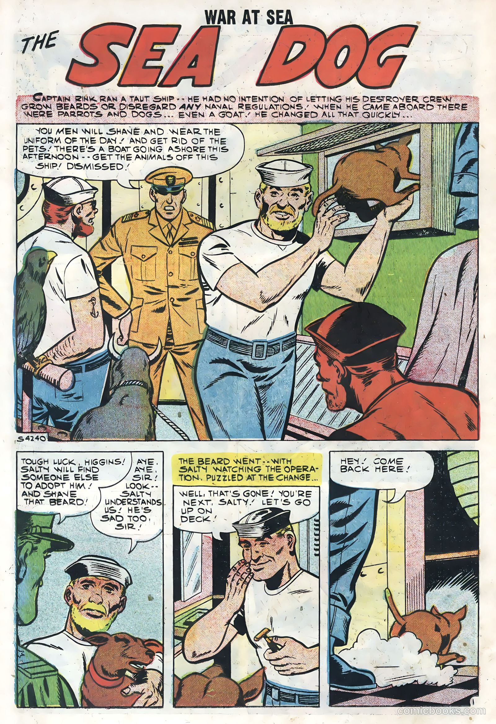 War at Sea #28 (1958) — page 14 of 36