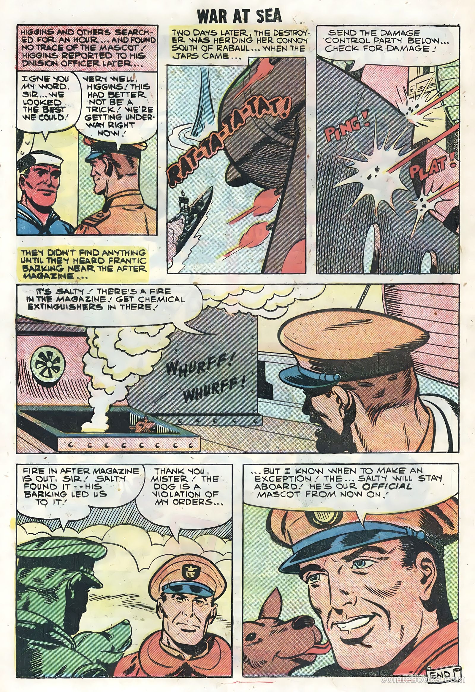 War at Sea #28 (1958) — page 16 of 36