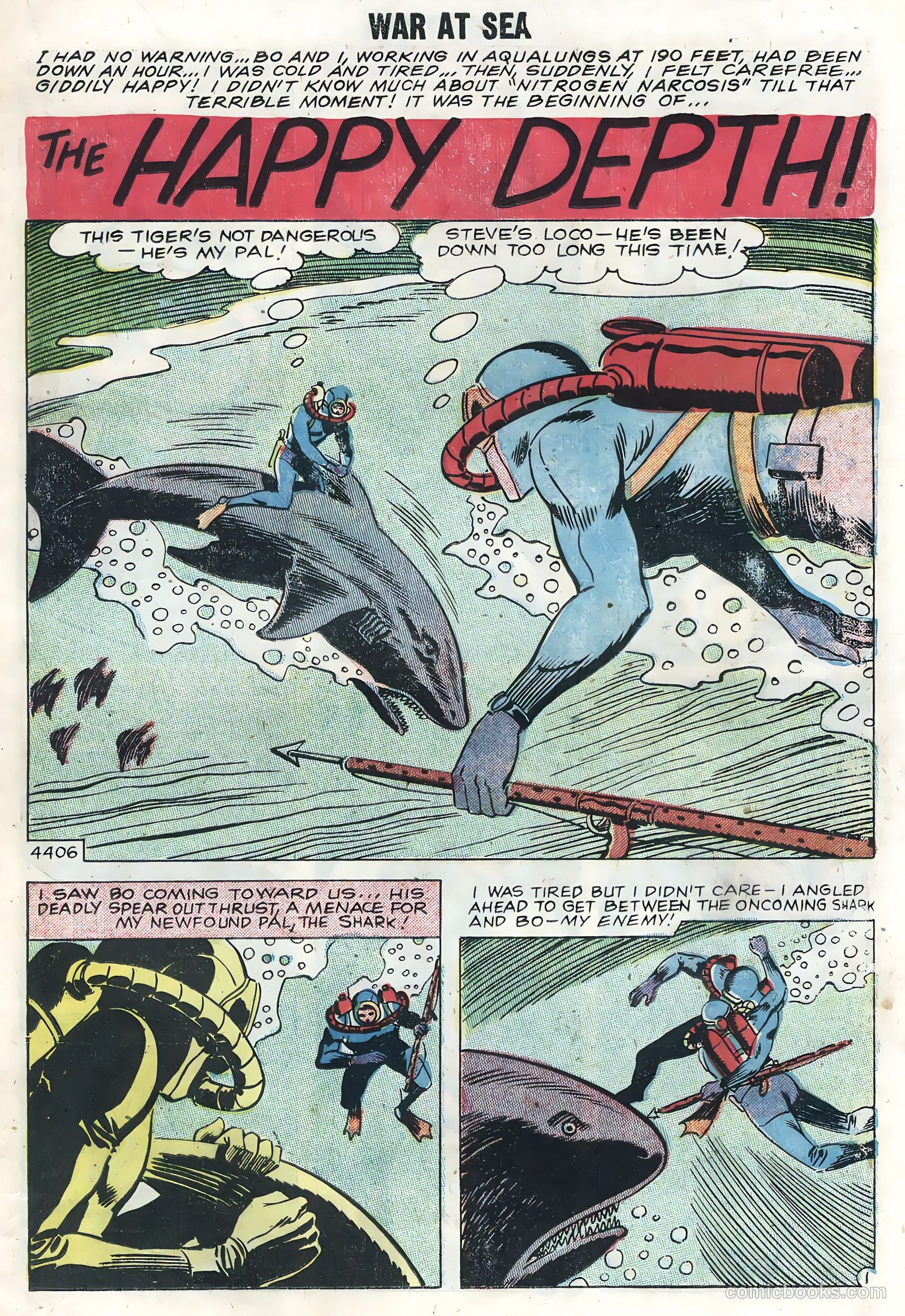 War at Sea #28 (1958) — page 19 of 36