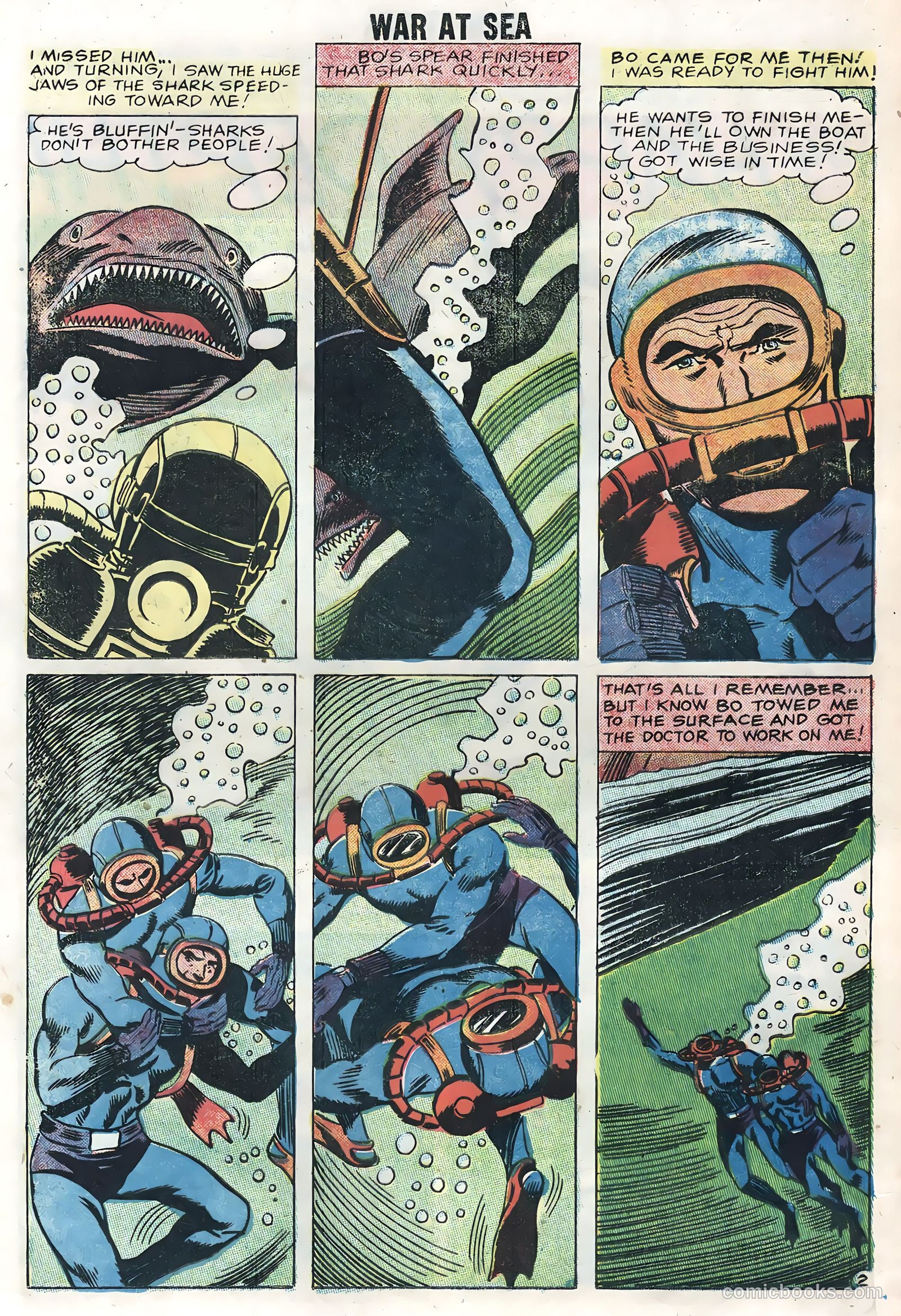 War at Sea #28 (1958) — page 20 of 36