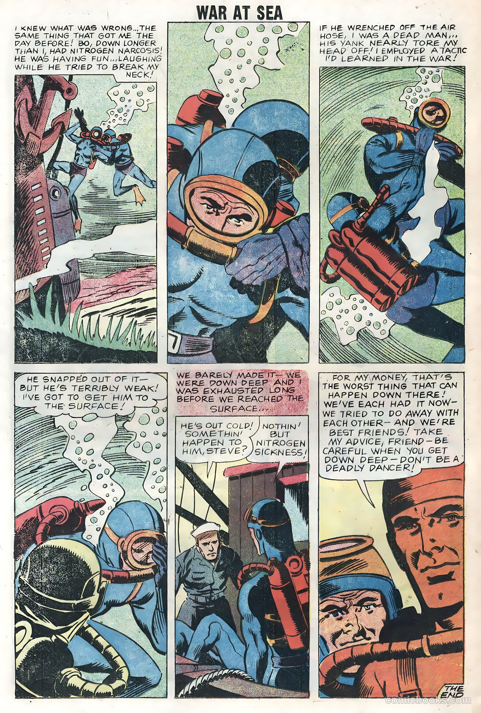 War at Sea #28 (1958) — page 24 of 36