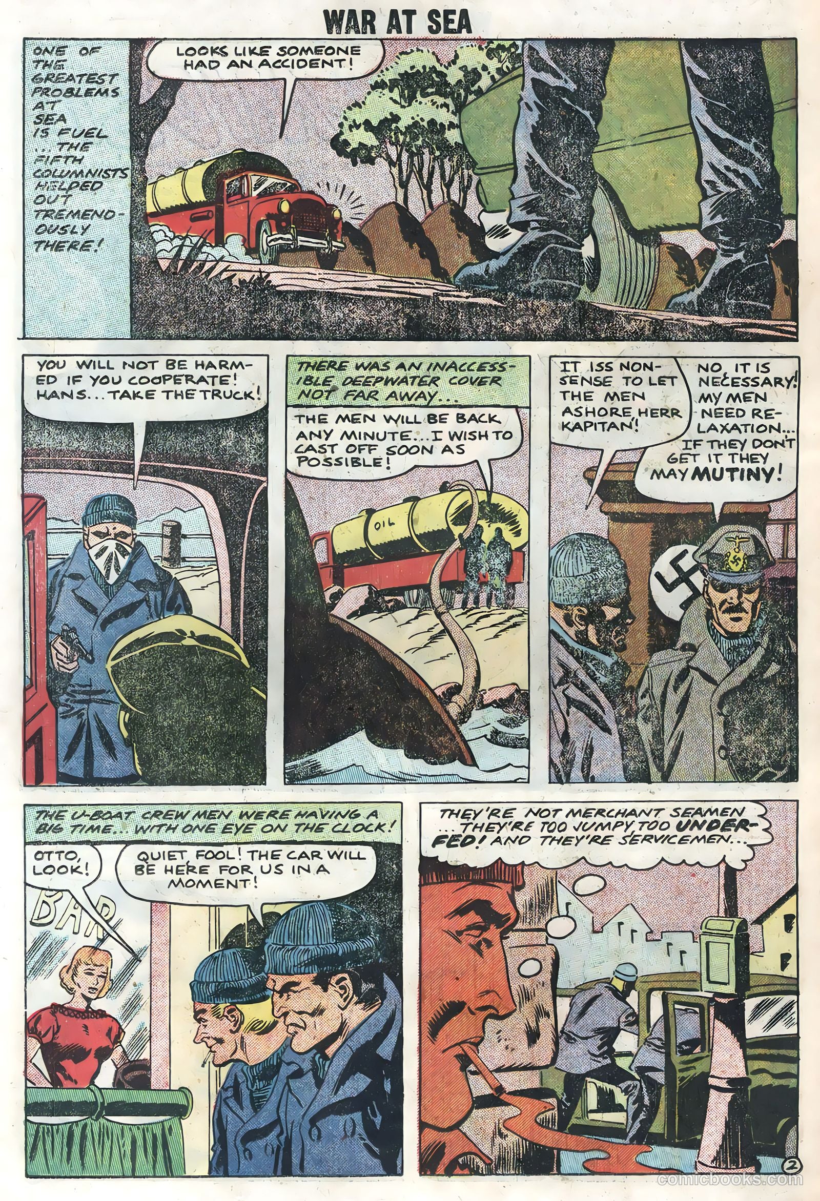 War at Sea #28 (1958) — page 26 of 36