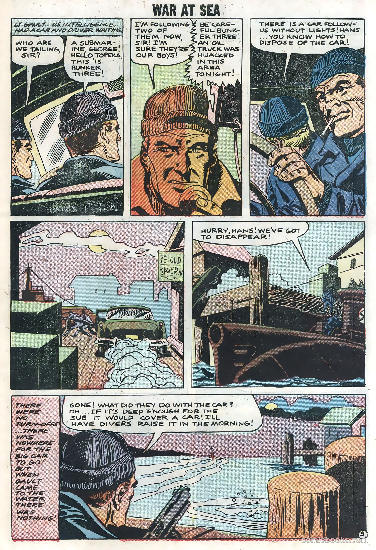 War at Sea #28 (1958) — page 27 of 36