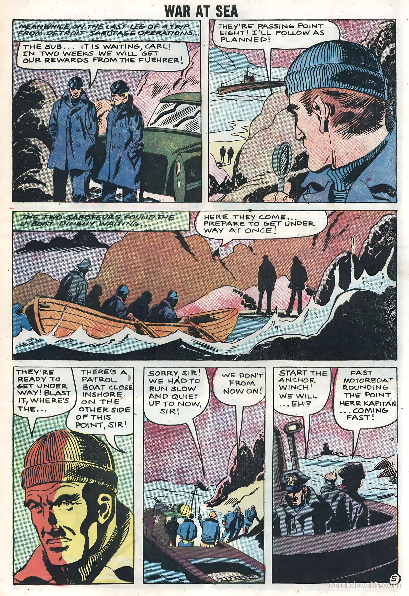 War at Sea #28 (1958) — page 29 of 36