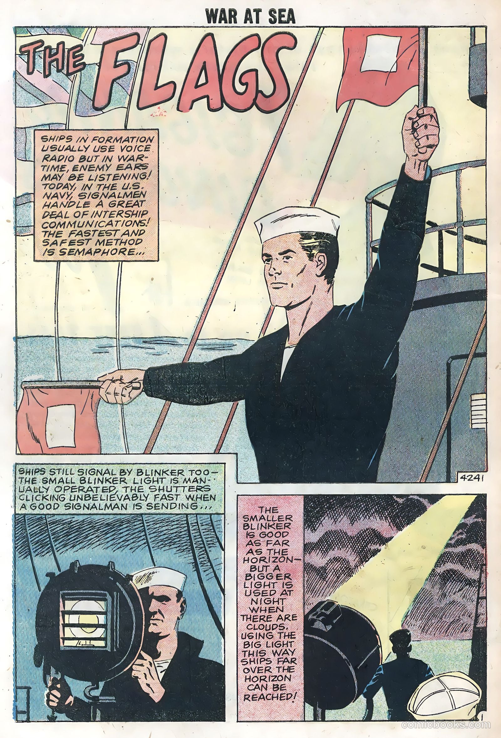War at Sea #28 (1958) — page 32 of 36
