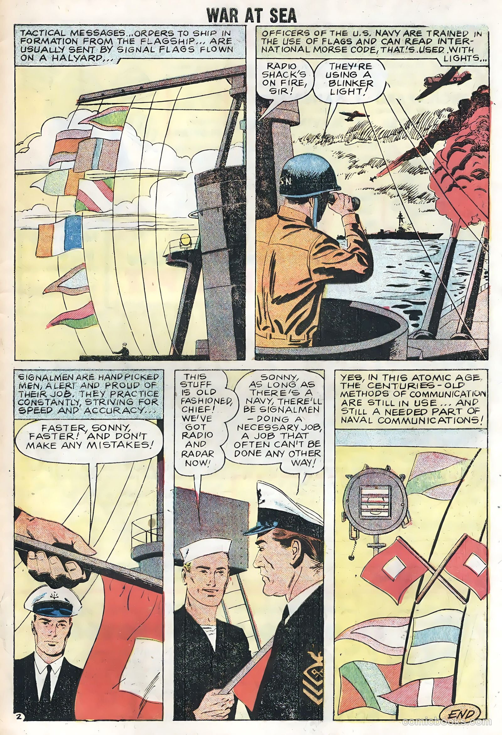 War at Sea #28 (1958) — page 33 of 36