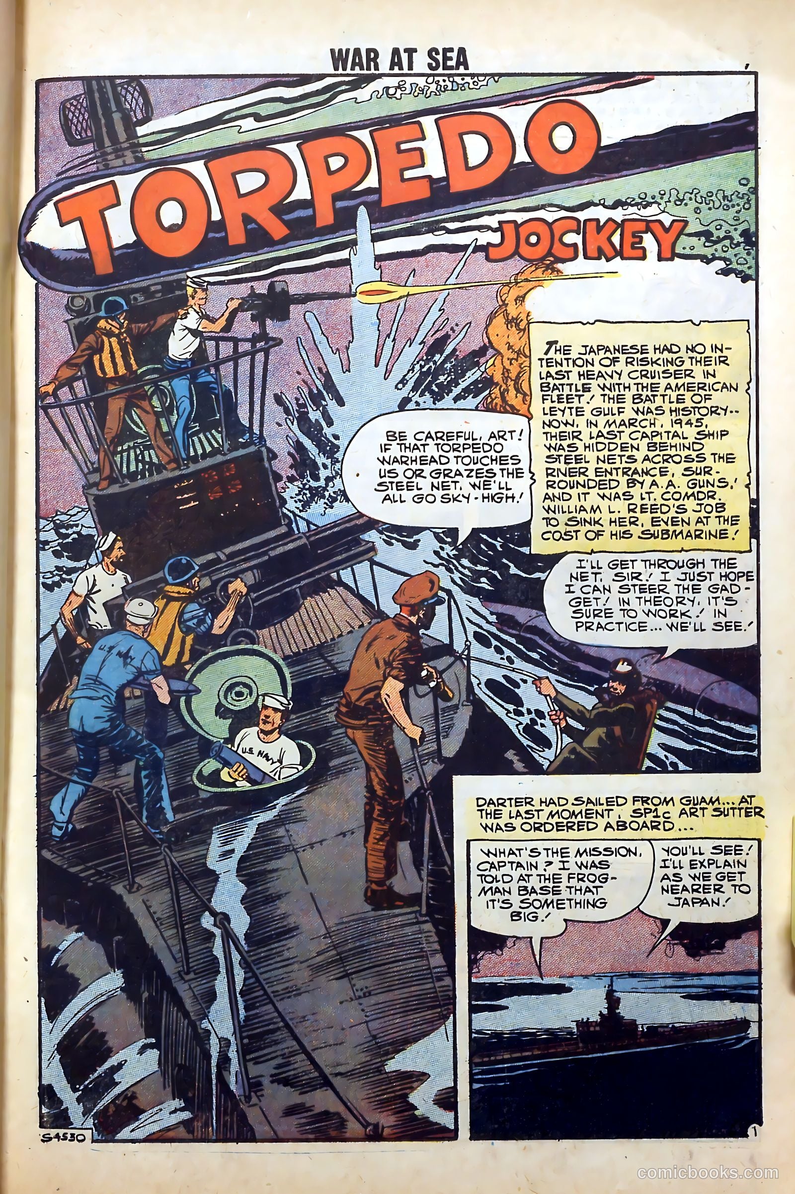 War at Sea #29 (1959) — page 3 of 36