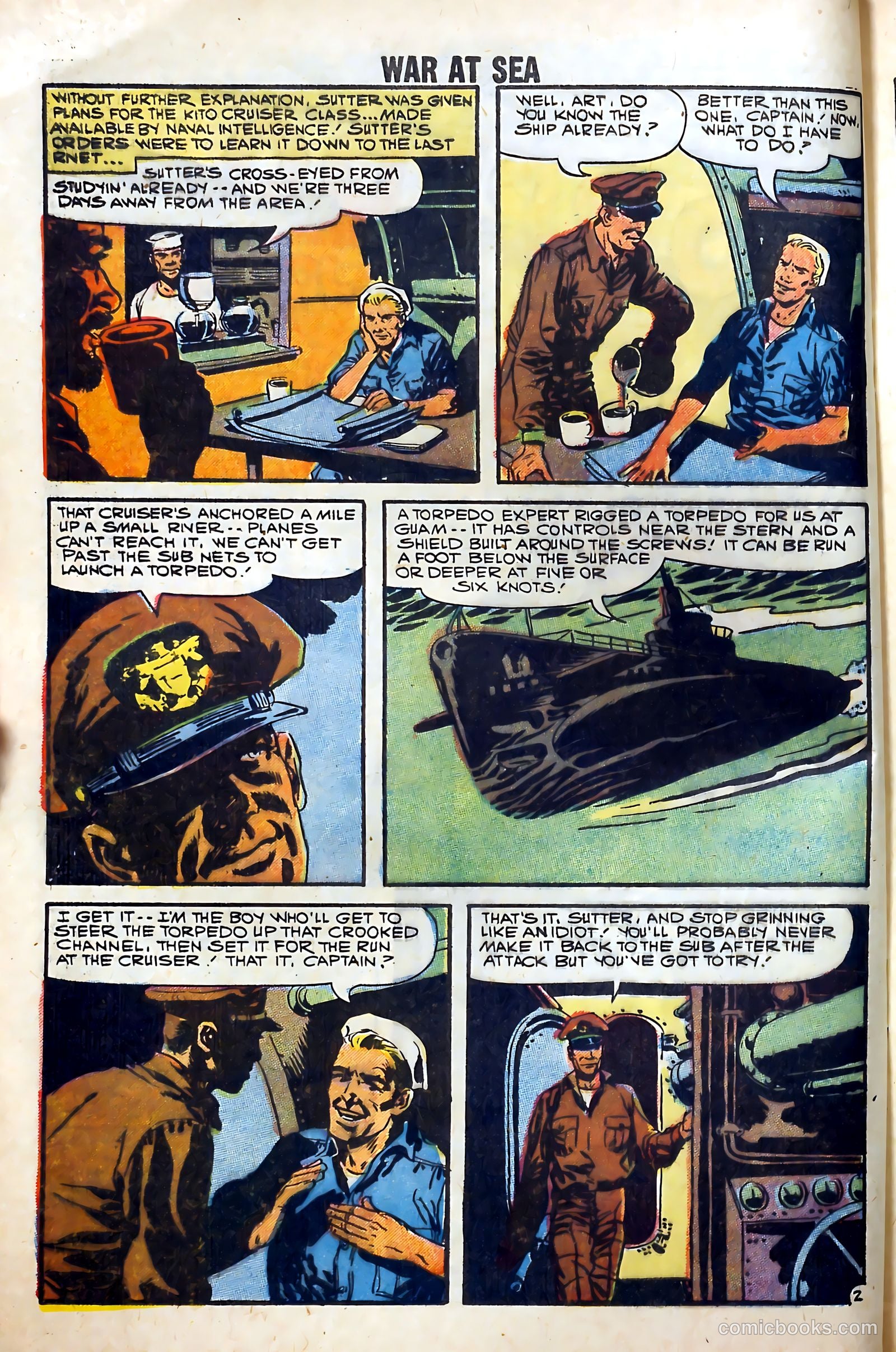 War at Sea #29 (1959) — page 4 of 36