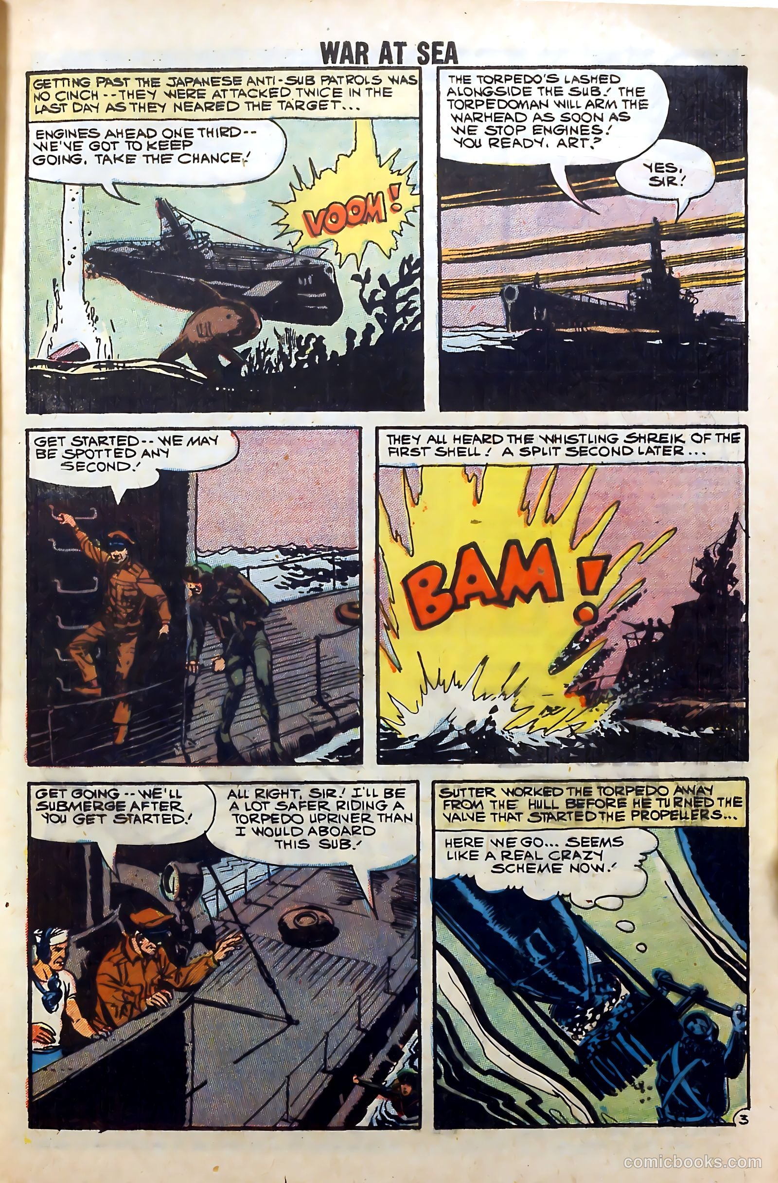 War at Sea #29 (1959) — page 5 of 36