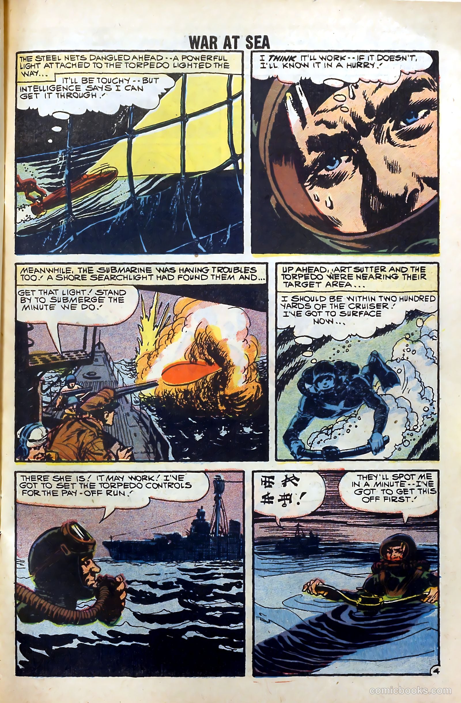 War at Sea #29 (1959) — page 7 of 36
