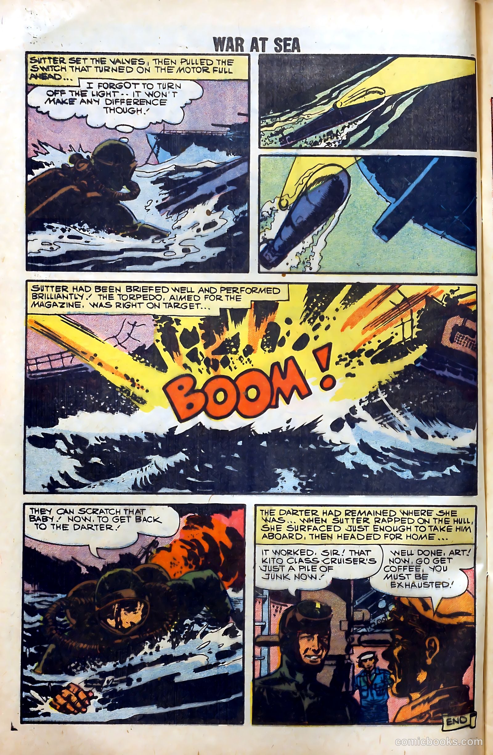 War at Sea #29 (1959) — page 8 of 36