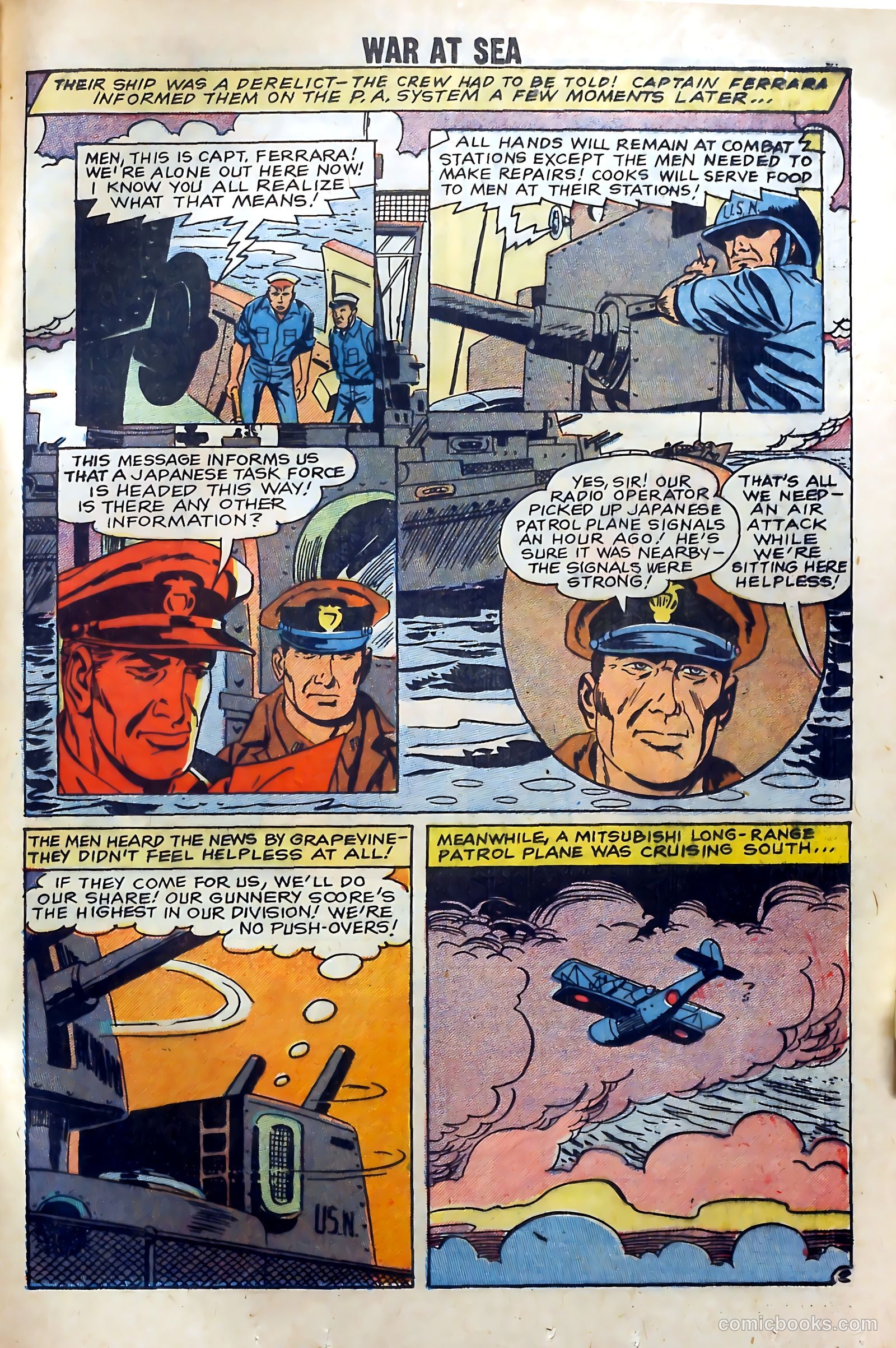 War at Sea #29 (1959) — page 13 of 36