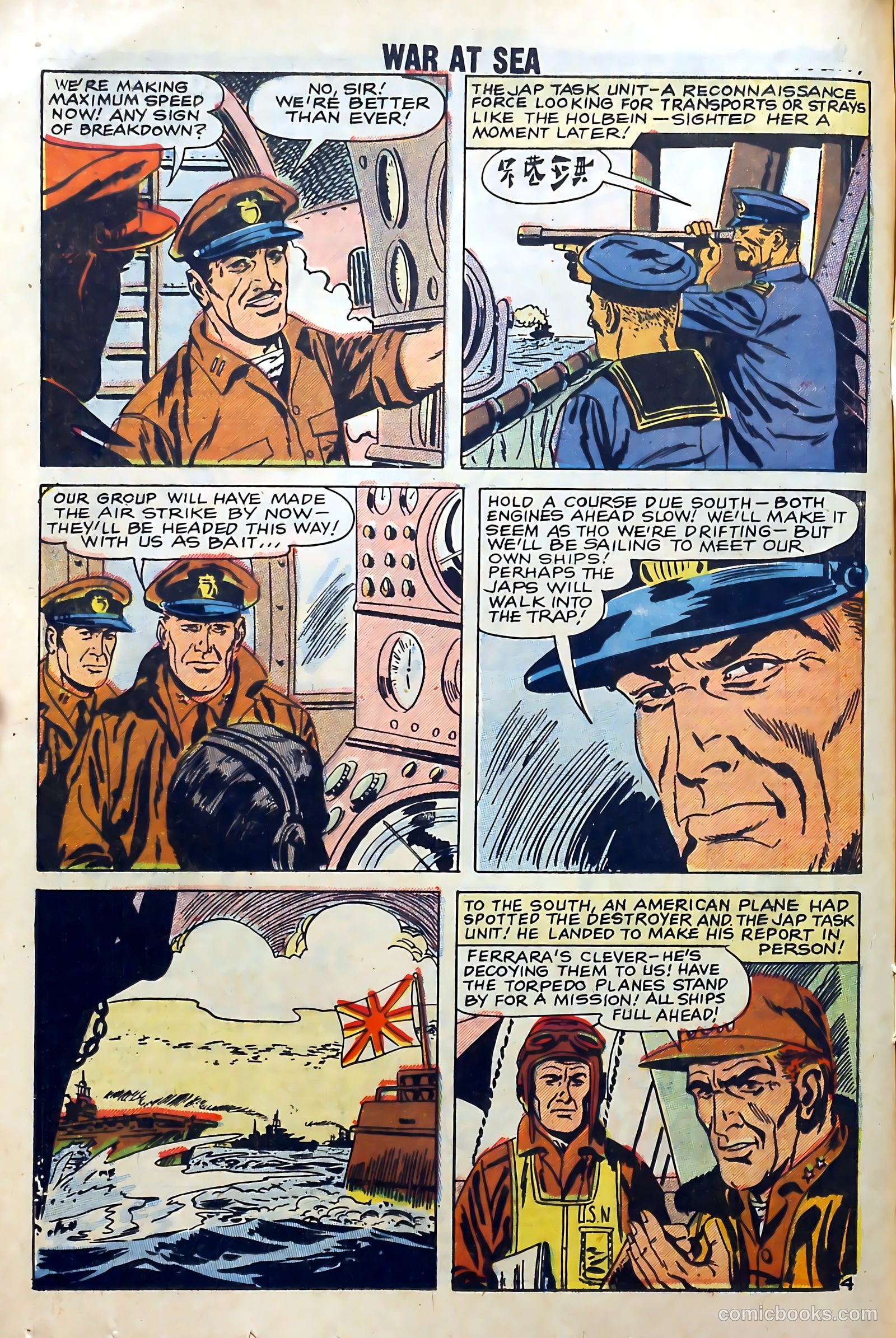War at Sea #29 (1959) — page 16 of 36
