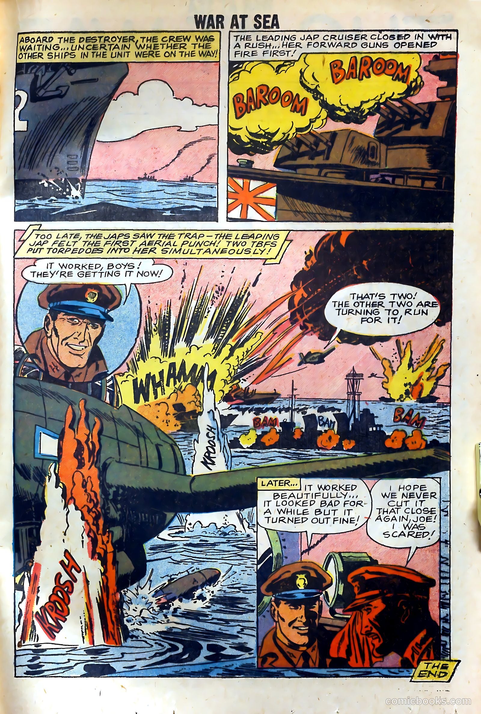 War at Sea #29 (1959) — page 17 of 36