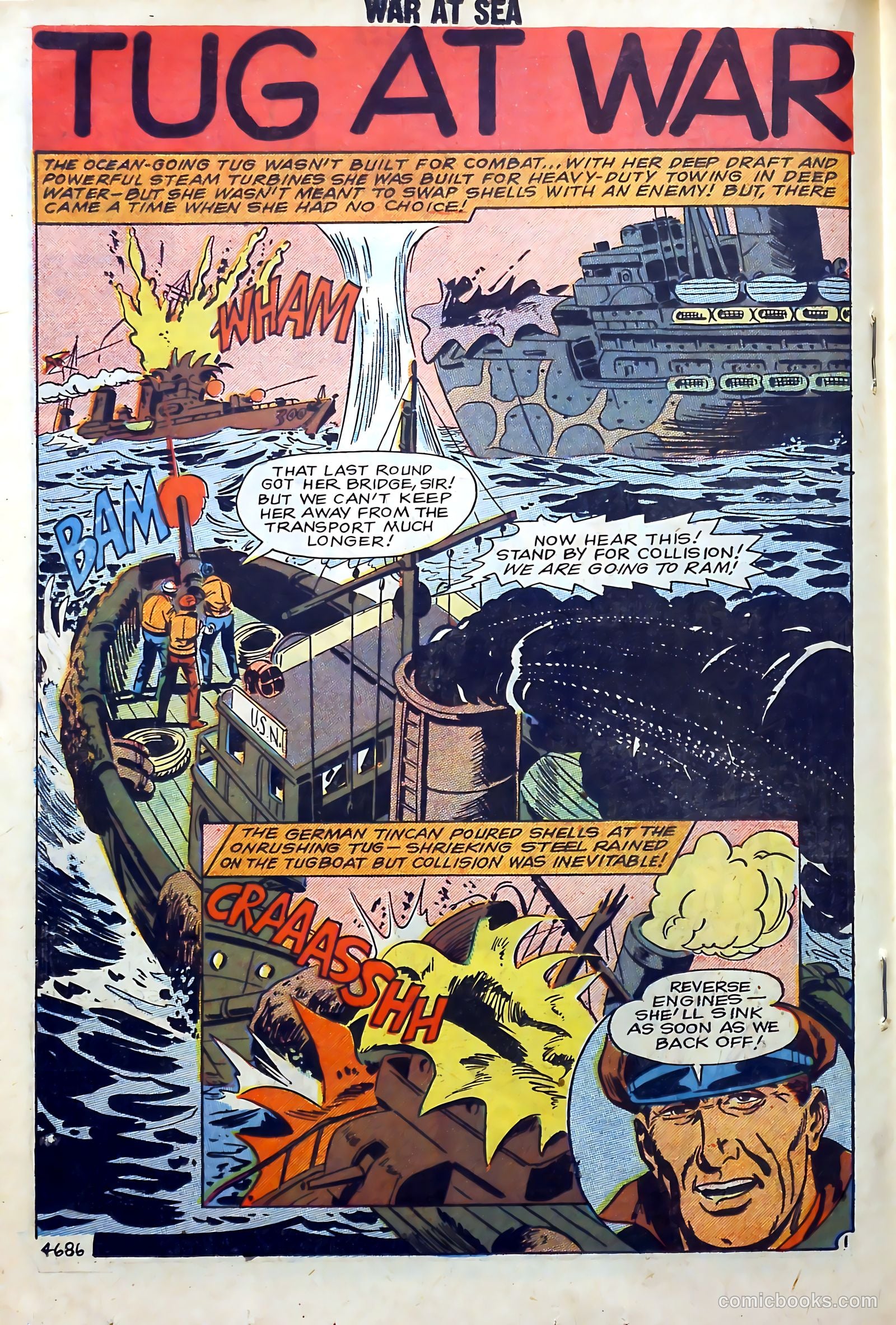 War at Sea #29 (1959) — page 18 of 36