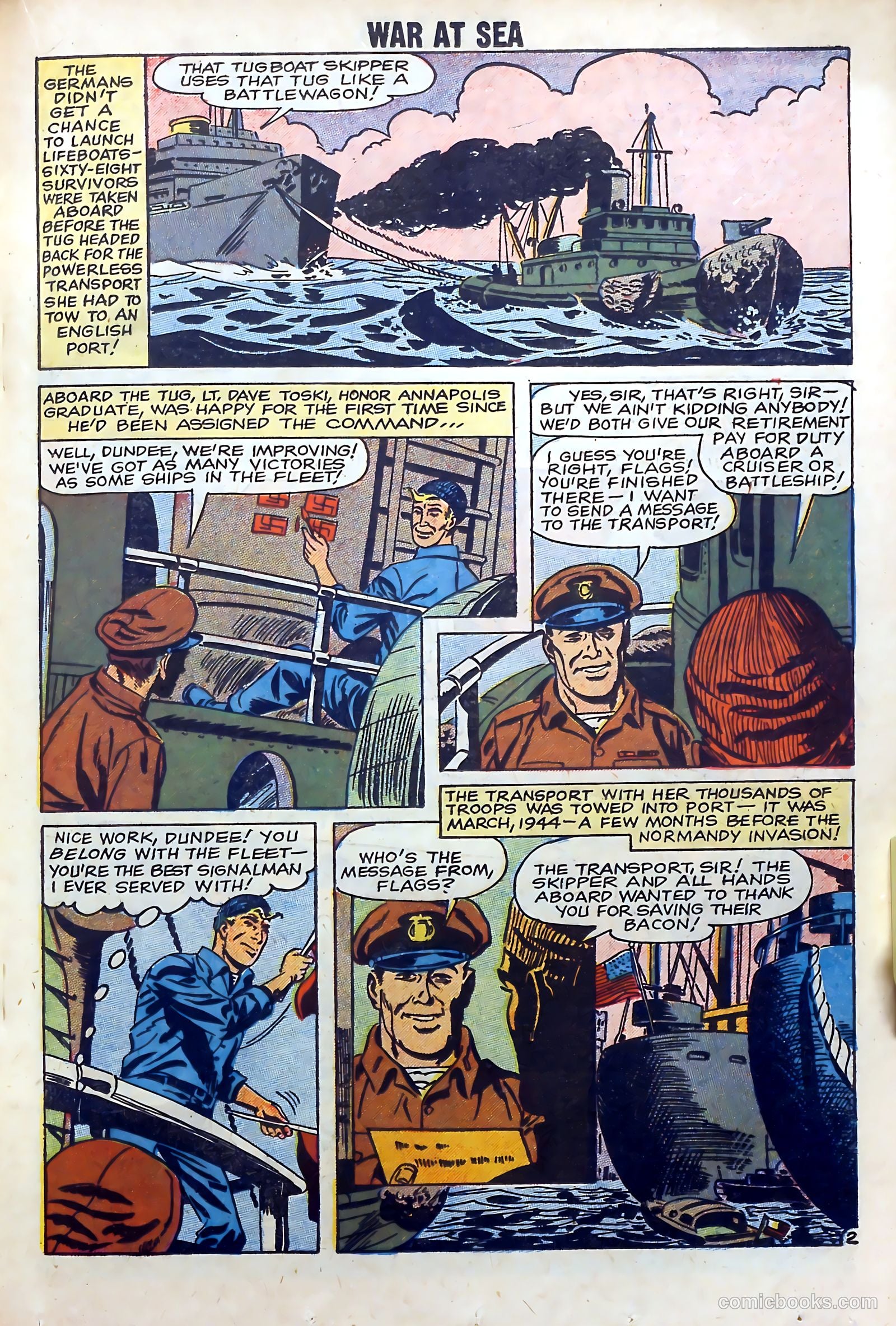 War at Sea #29 (1959) — page 19 of 36