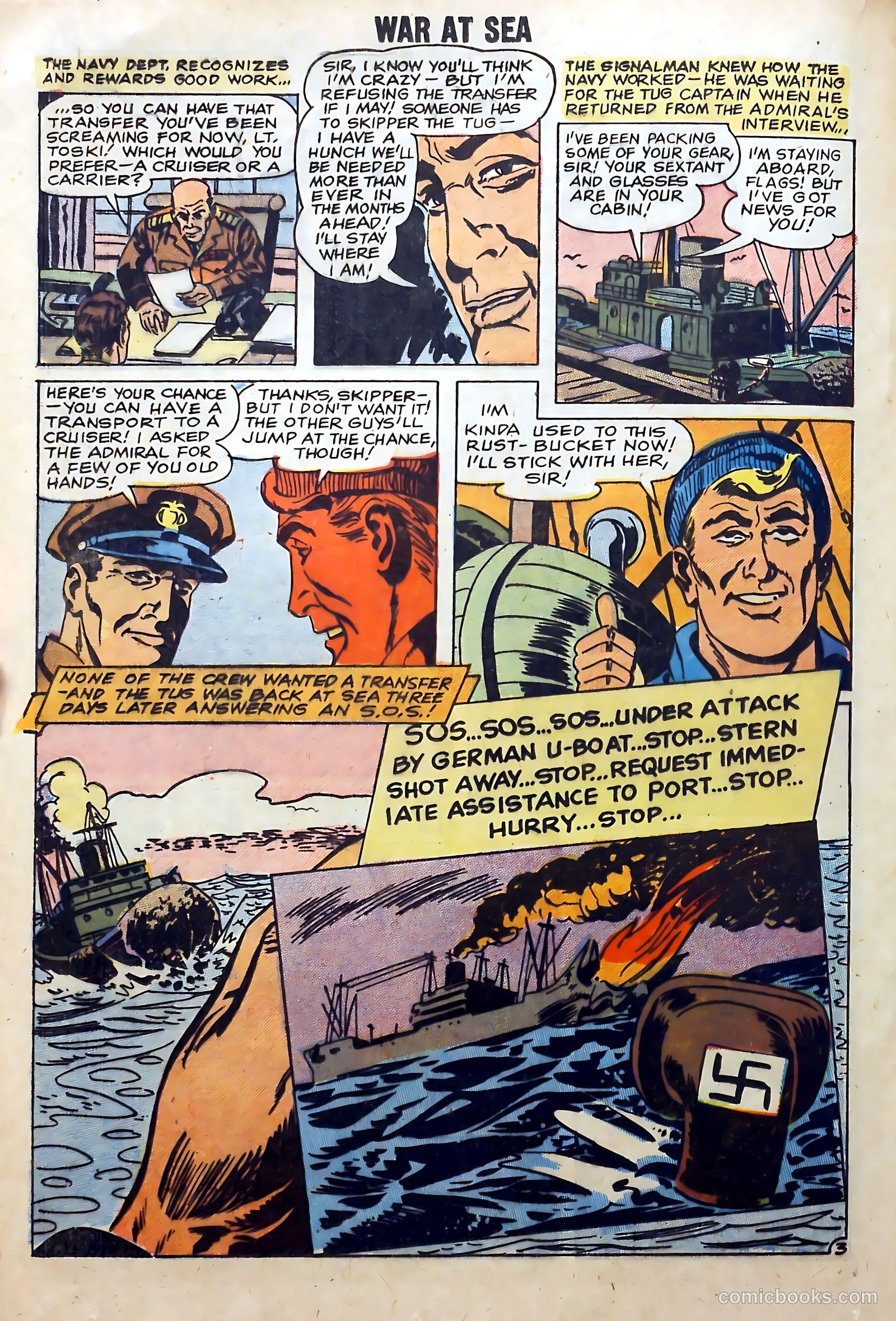 War at Sea #29 (1959) — page 20 of 36