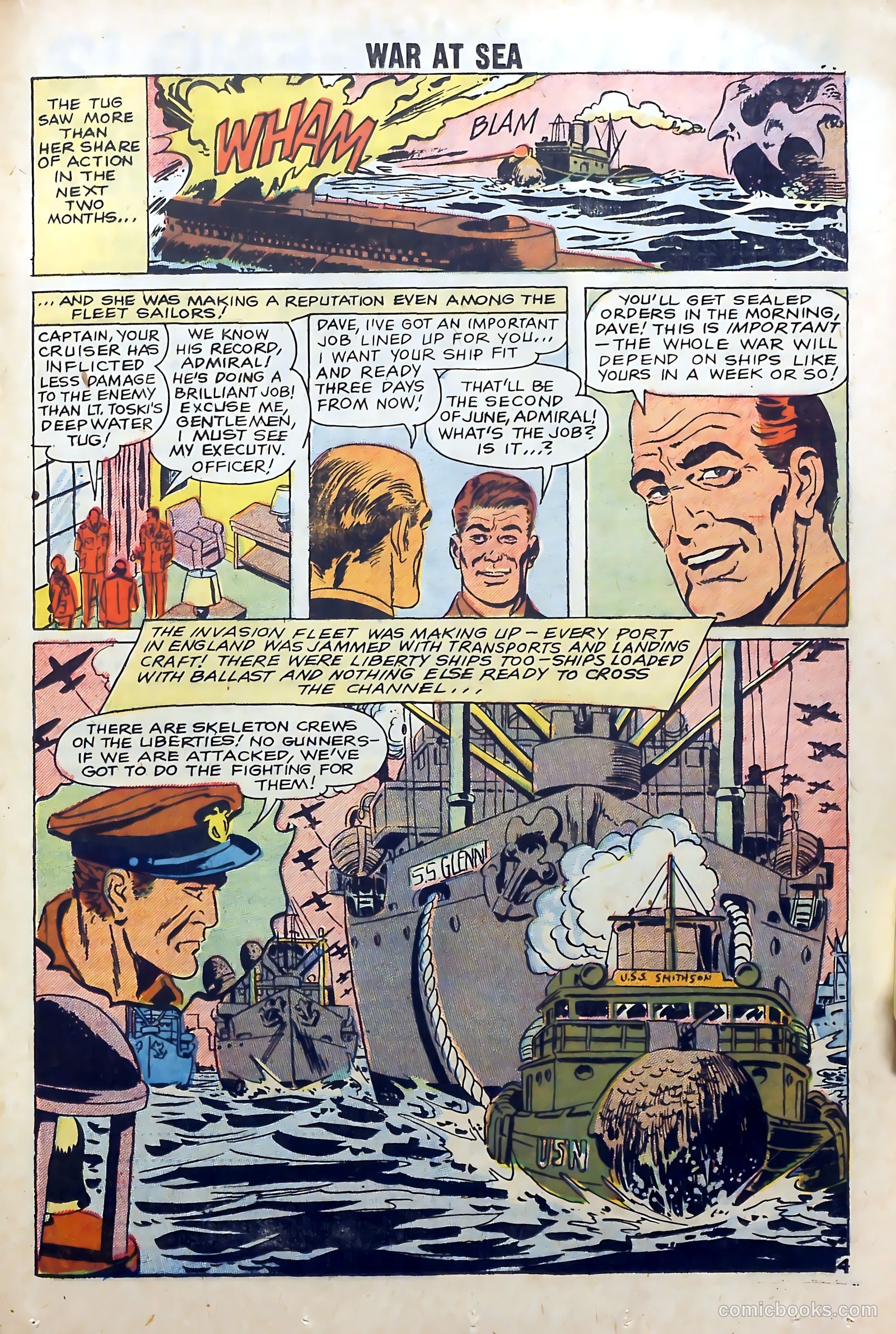 War at Sea #29 (1959) — page 21 of 36