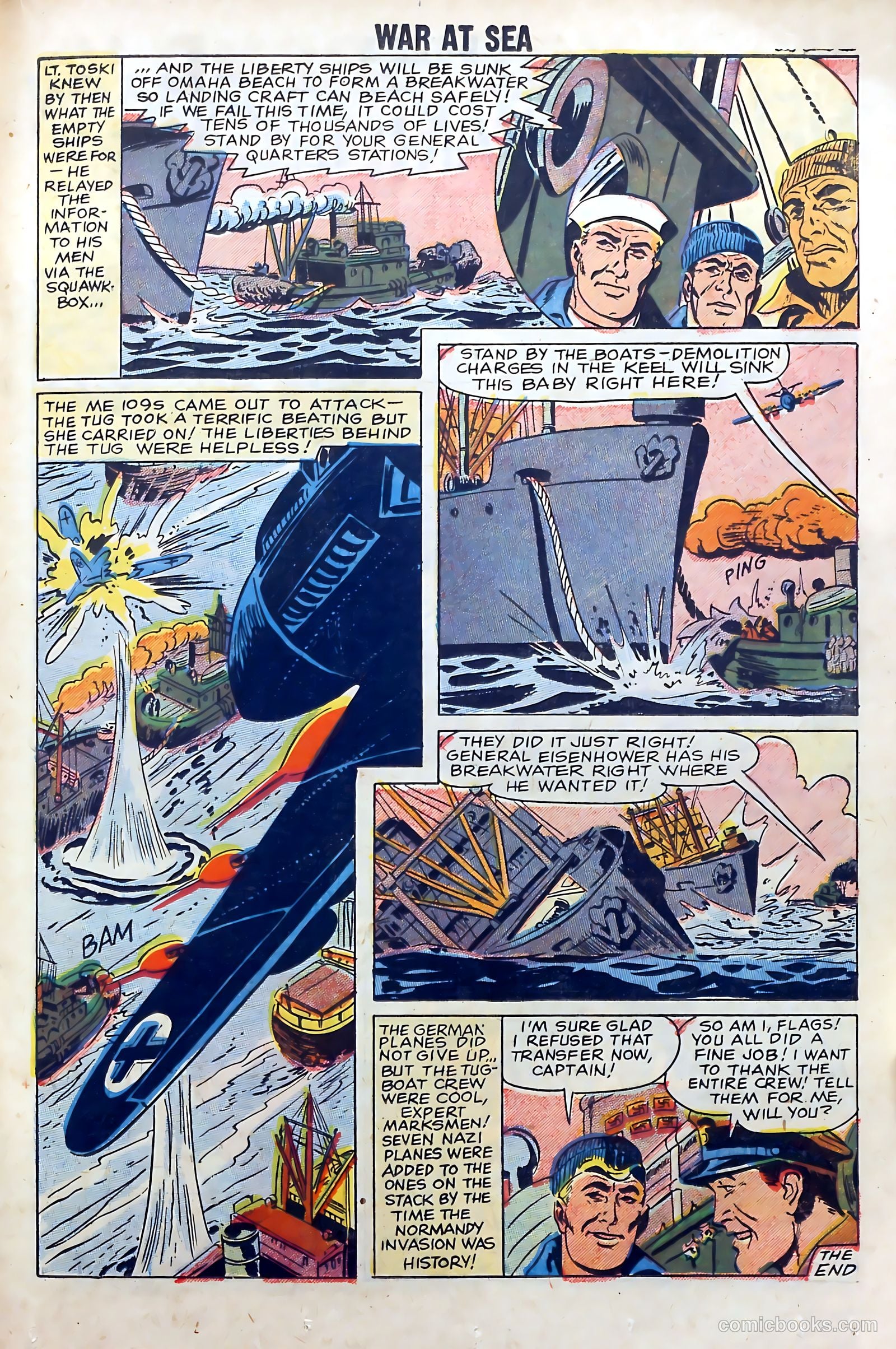 War at Sea #29 (1959) — page 23 of 36