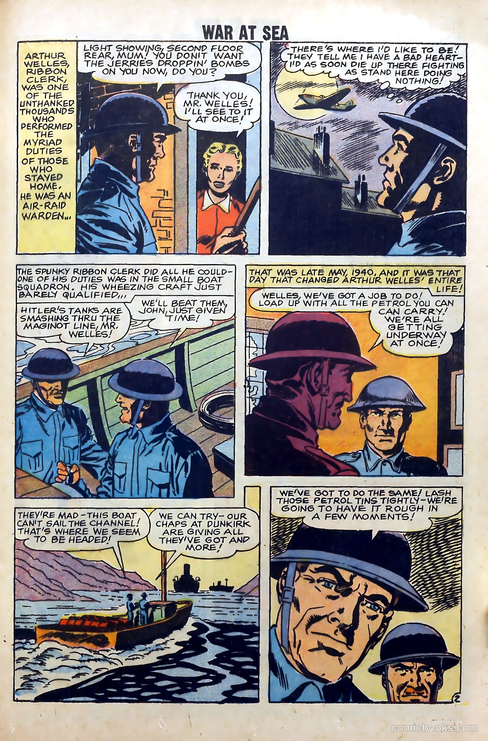 War at Sea #29 (1959) — page 25 of 36