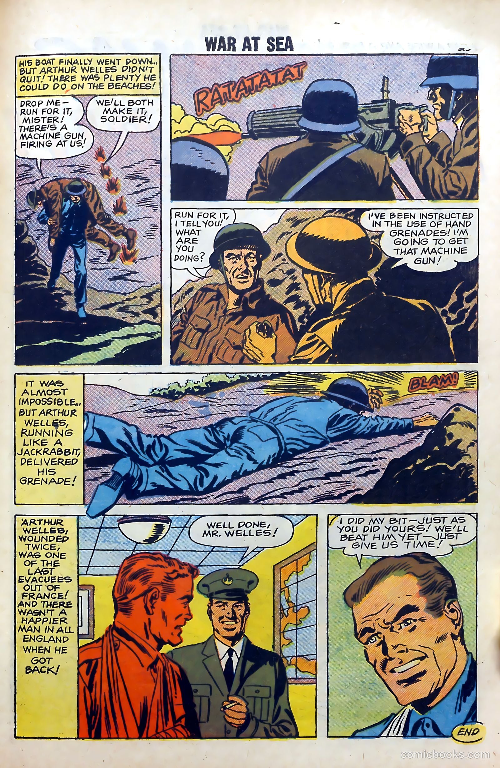 War at Sea #29 (1959) — page 27 of 36