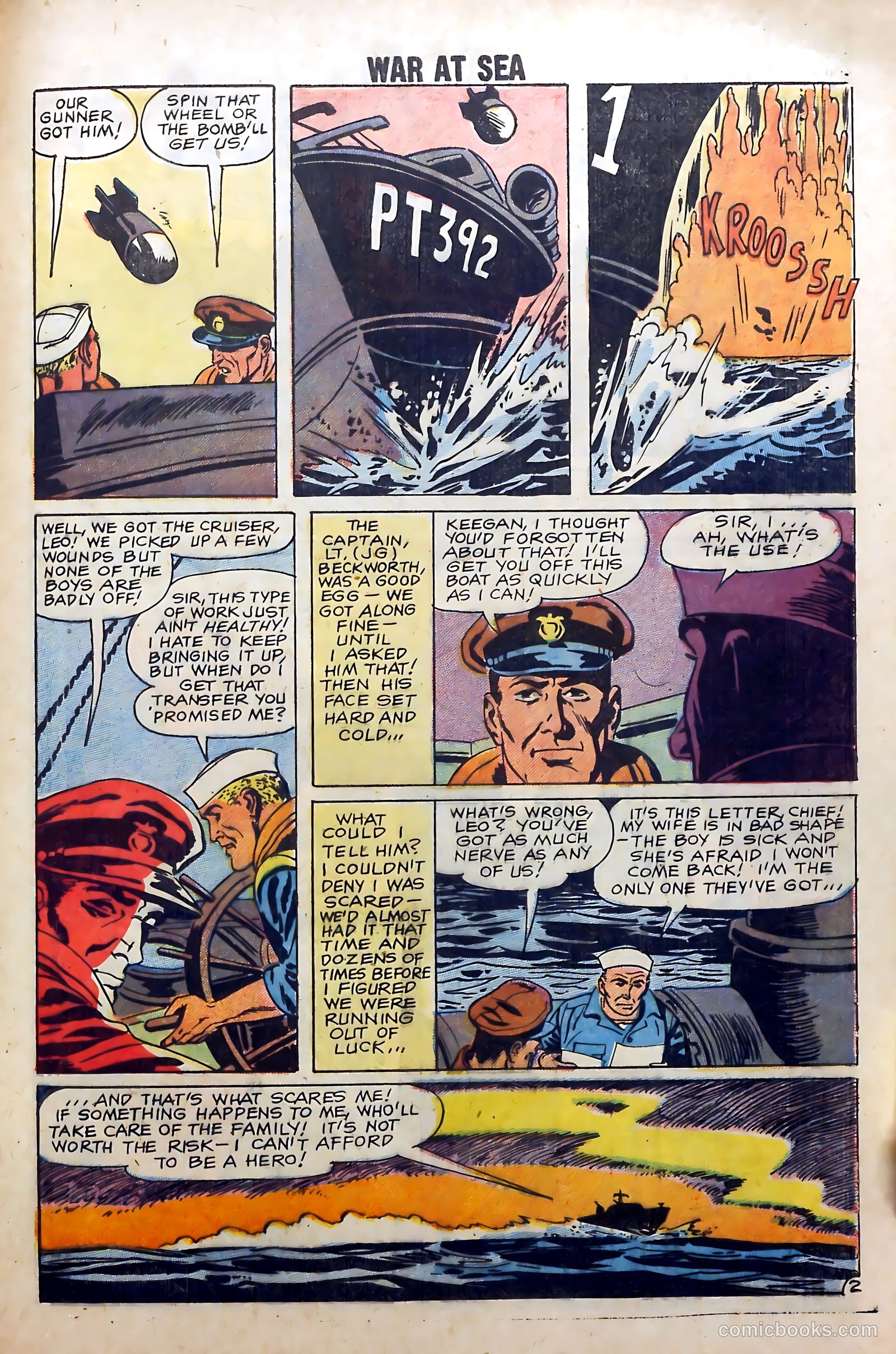 War at Sea #29 (1959) — page 29 of 36