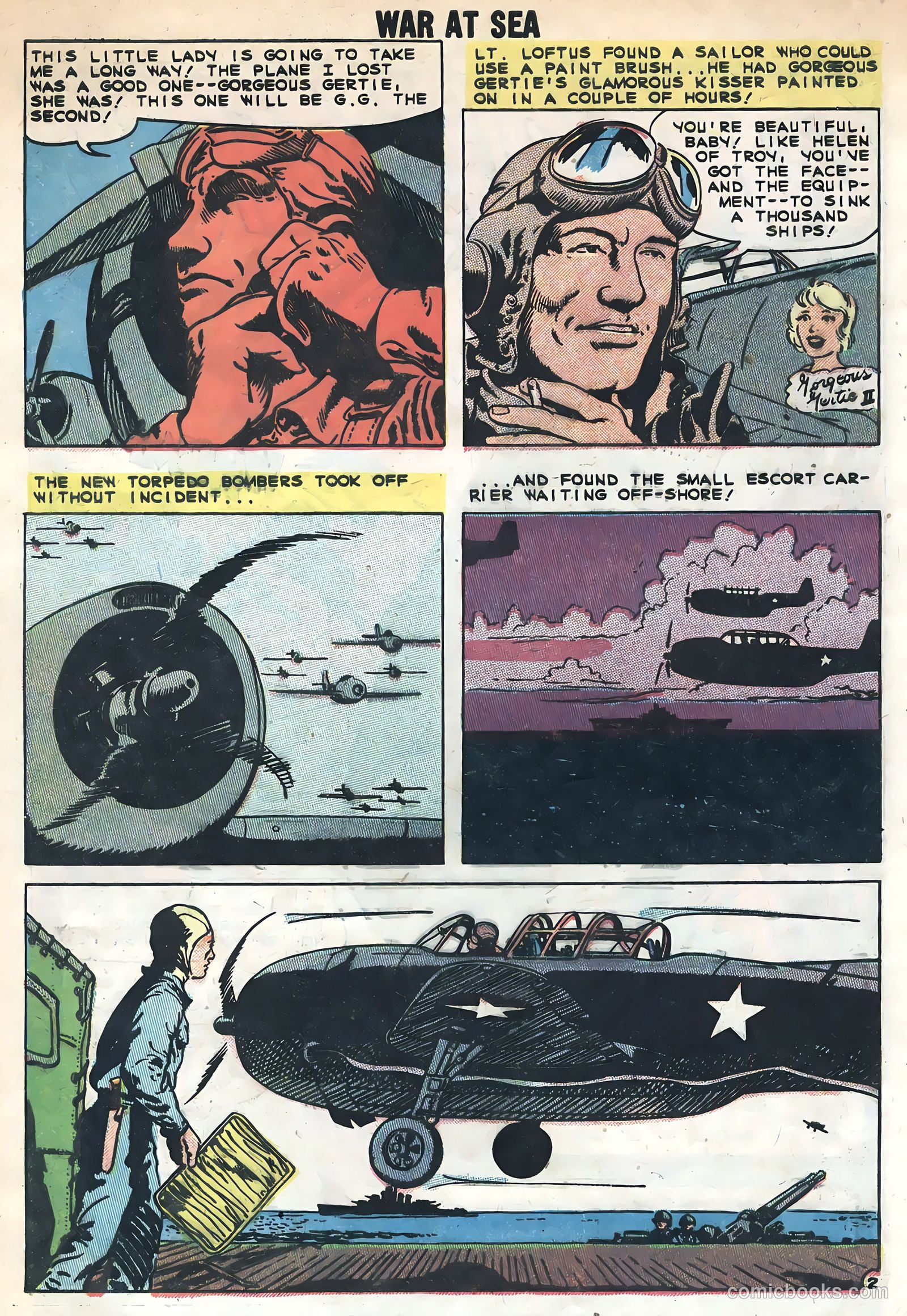 War at Sea #30 (1959) — page 4 of 36