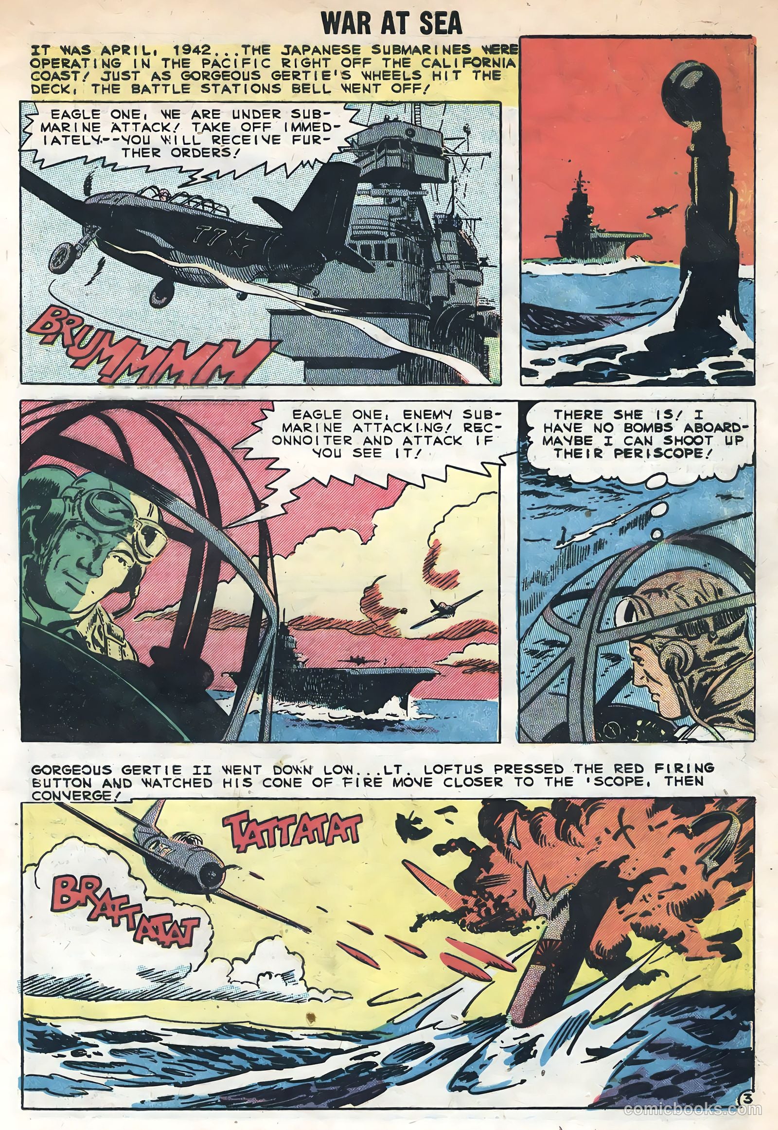 War at Sea #30 (1959) — page 5 of 36